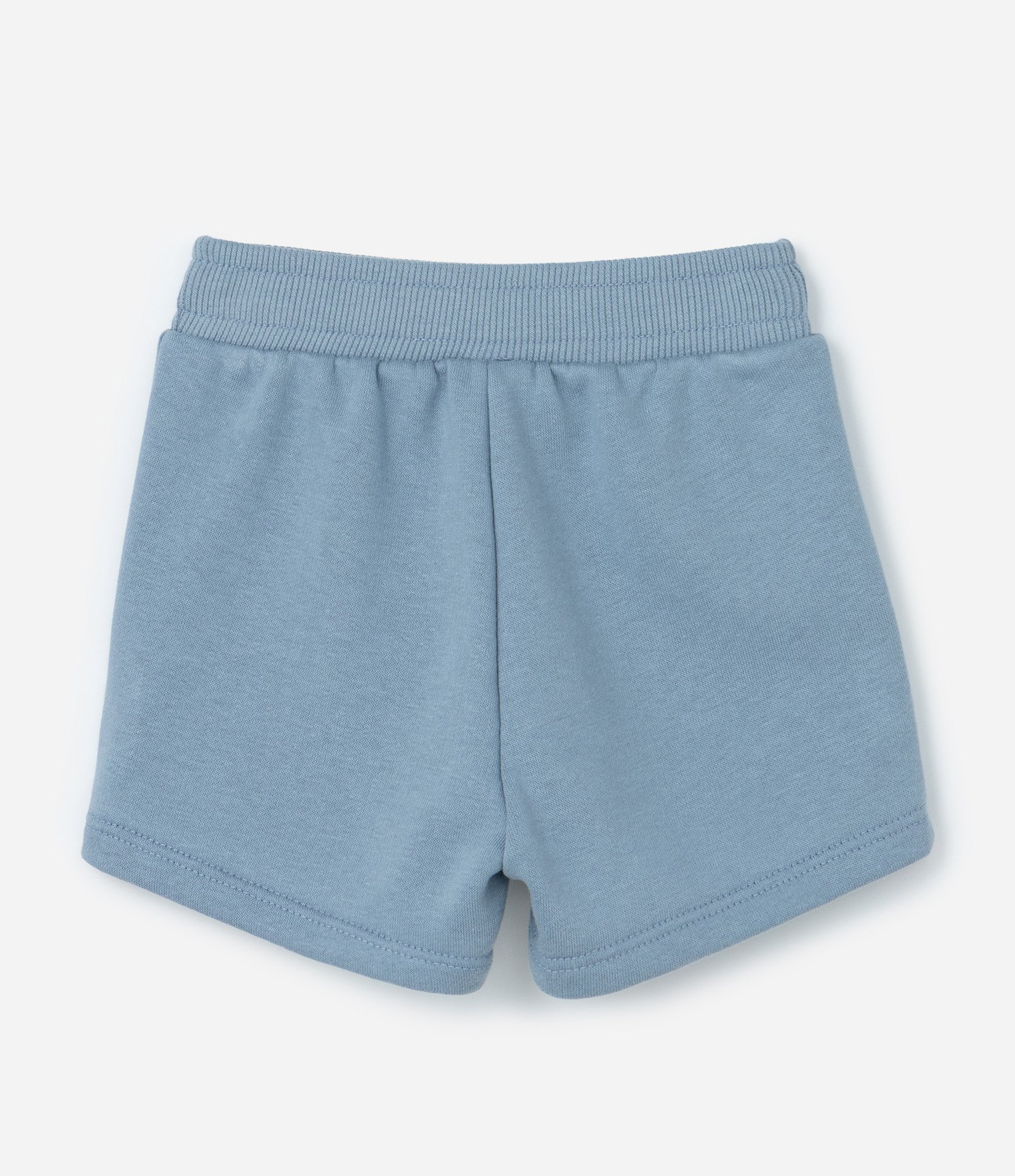 Conjunto Infantil com Bolsinho e Estampa Listrada - Tam 0 a 18 meses Azul 6