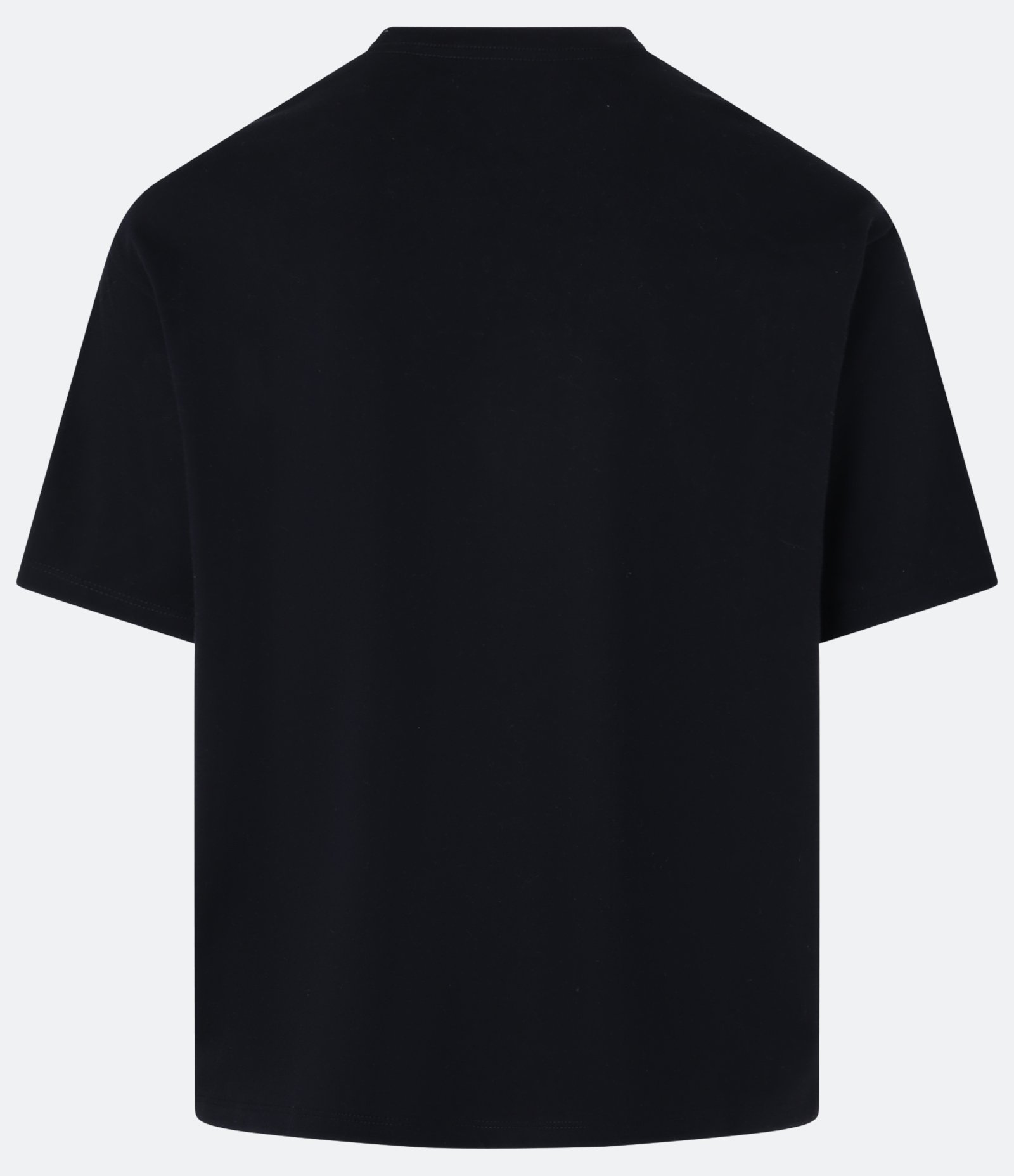 Camiseta Boxy em Algodão com Estampa Banda Oasis Preto 6