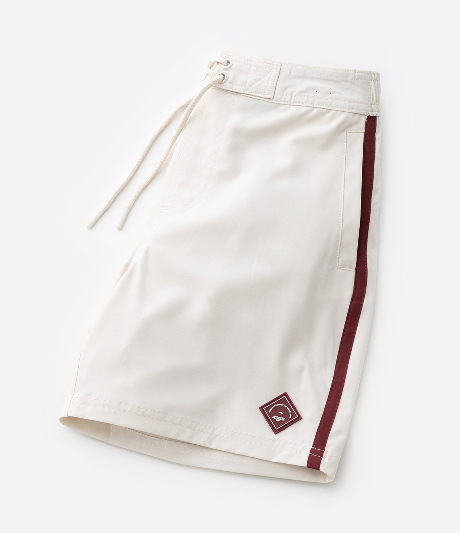 Bermuda Infantil em Poliamida com Listra Lateral - Tam 5 a 14 Anos Bege 7