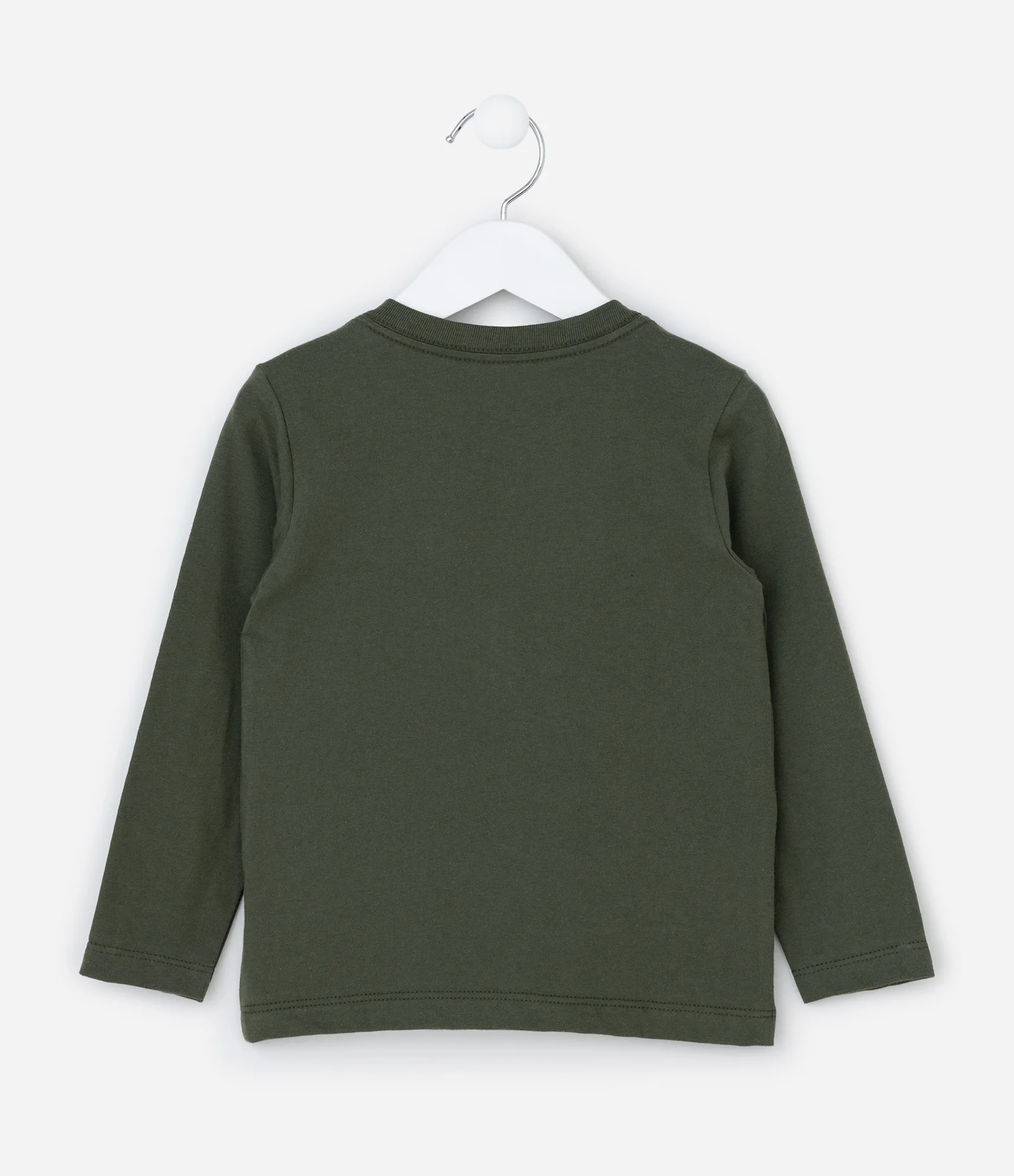 Camiseta Infantil em Algodão com Estampa Capivara Tenista - Tam 1 a 6 anos Verde 2