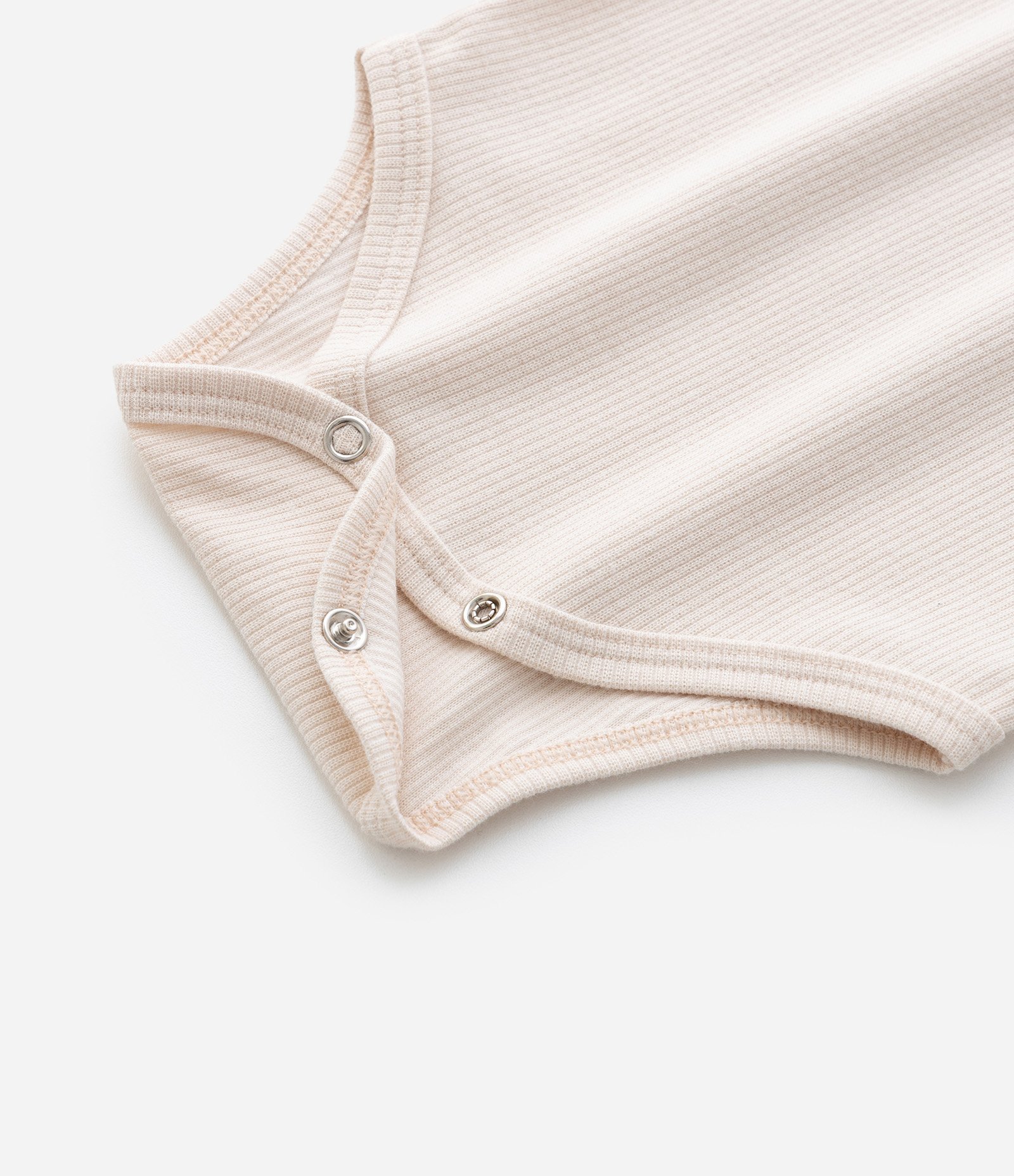 Conjunto Infantil em Ribana Básico - Tam RN a 18 meses Bege 12