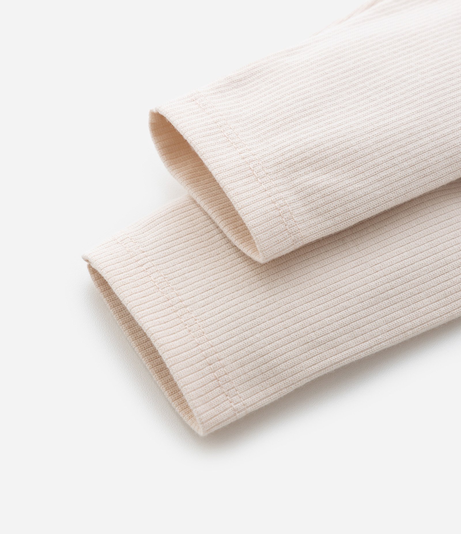 Conjunto Infantil em Ribana Básico - Tam RN a 18 meses Bege 8