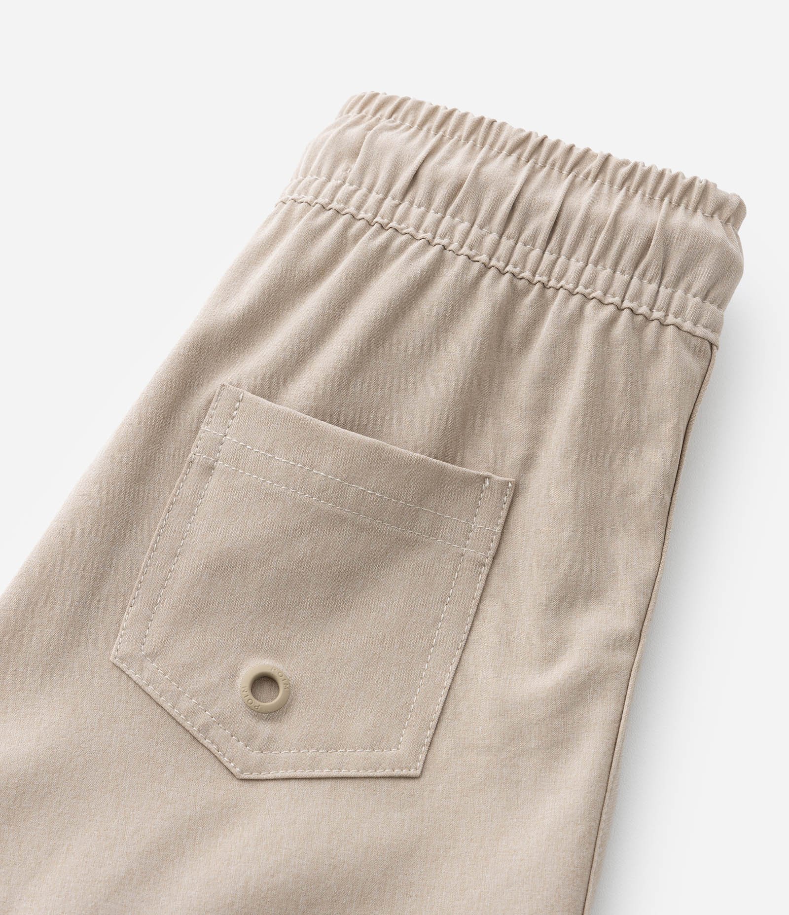 Bermuda Básica Infantil em Microfibra l - Tam1 a 6 Anos Marrom 4