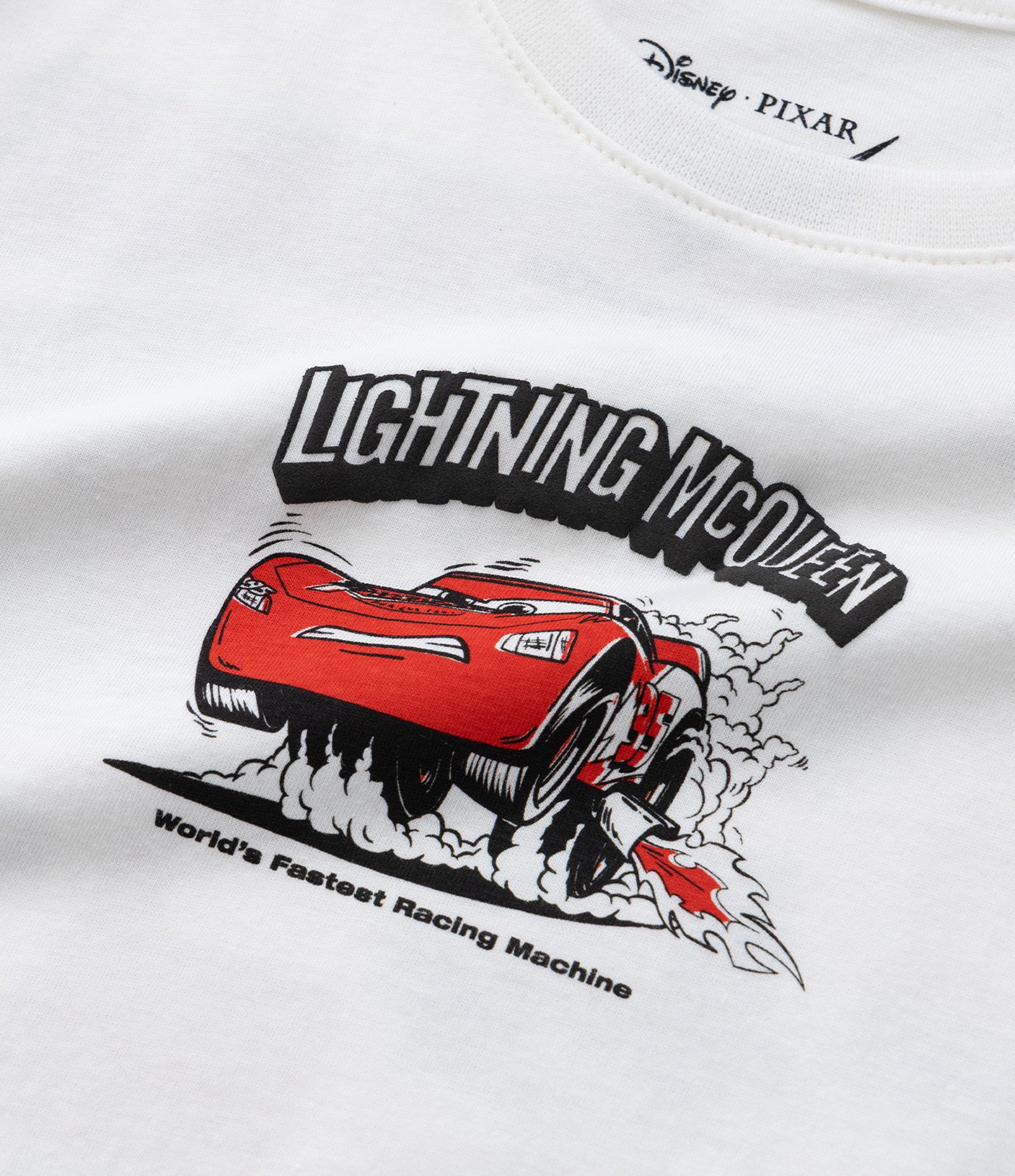 Camiseta Infantil com Estampa Frente e Costas Carros - Tam 3 a 10 Anos Branco 4