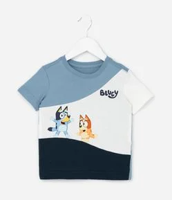 Camiseta Infantil Bluey & Bingo - Tam 1 a 6 Anos