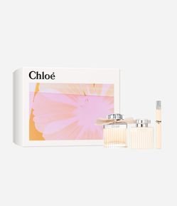 Coffret Perfume Chloé Eau de Parfum 100ml + Locao Corporal 100ml + Travel Size 10ml