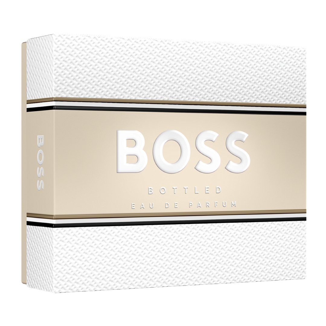 Coffret Perfume Hugo Boss Bottled Eau de Parfum 100ml + Gel de Banho 100ml + Desodorante Spray 75ml KIT 3