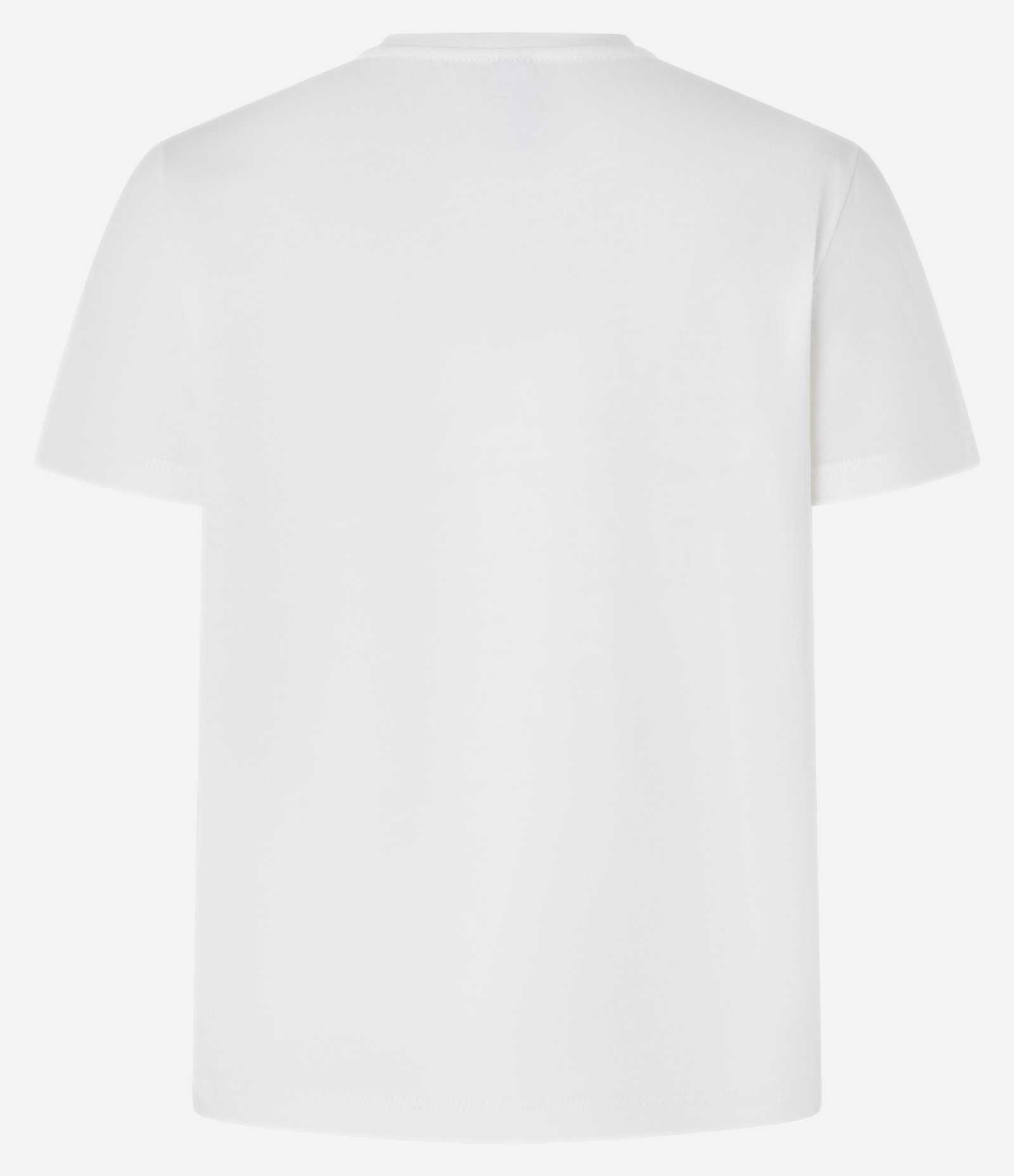 Camiseta em Algodão com Bordado Pink Salmon Branco 6