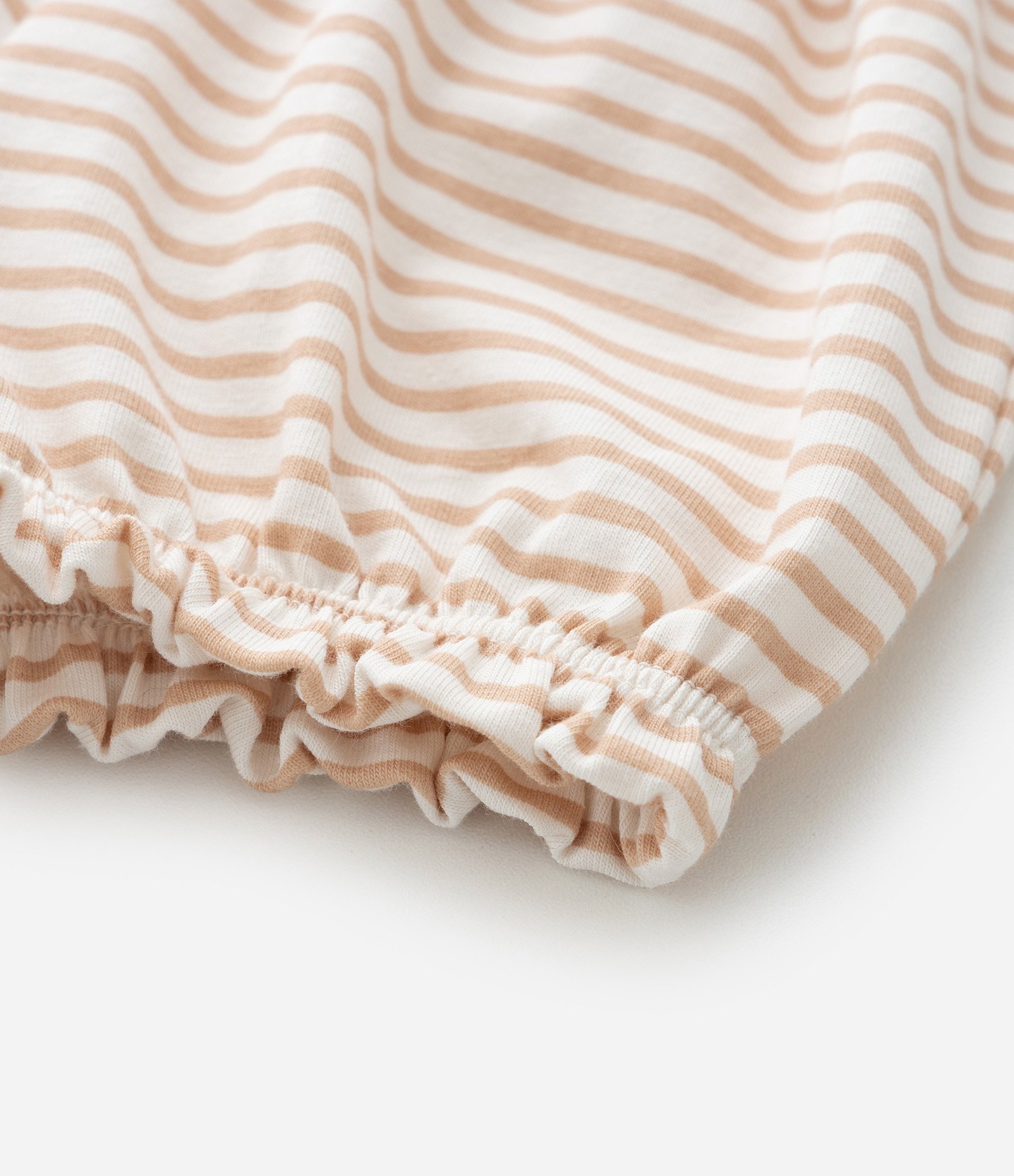 Conjunto Infantil em Malha com Lacinho e Estampa de Florzinhas - Tam 0 a 18 meses Verde 7