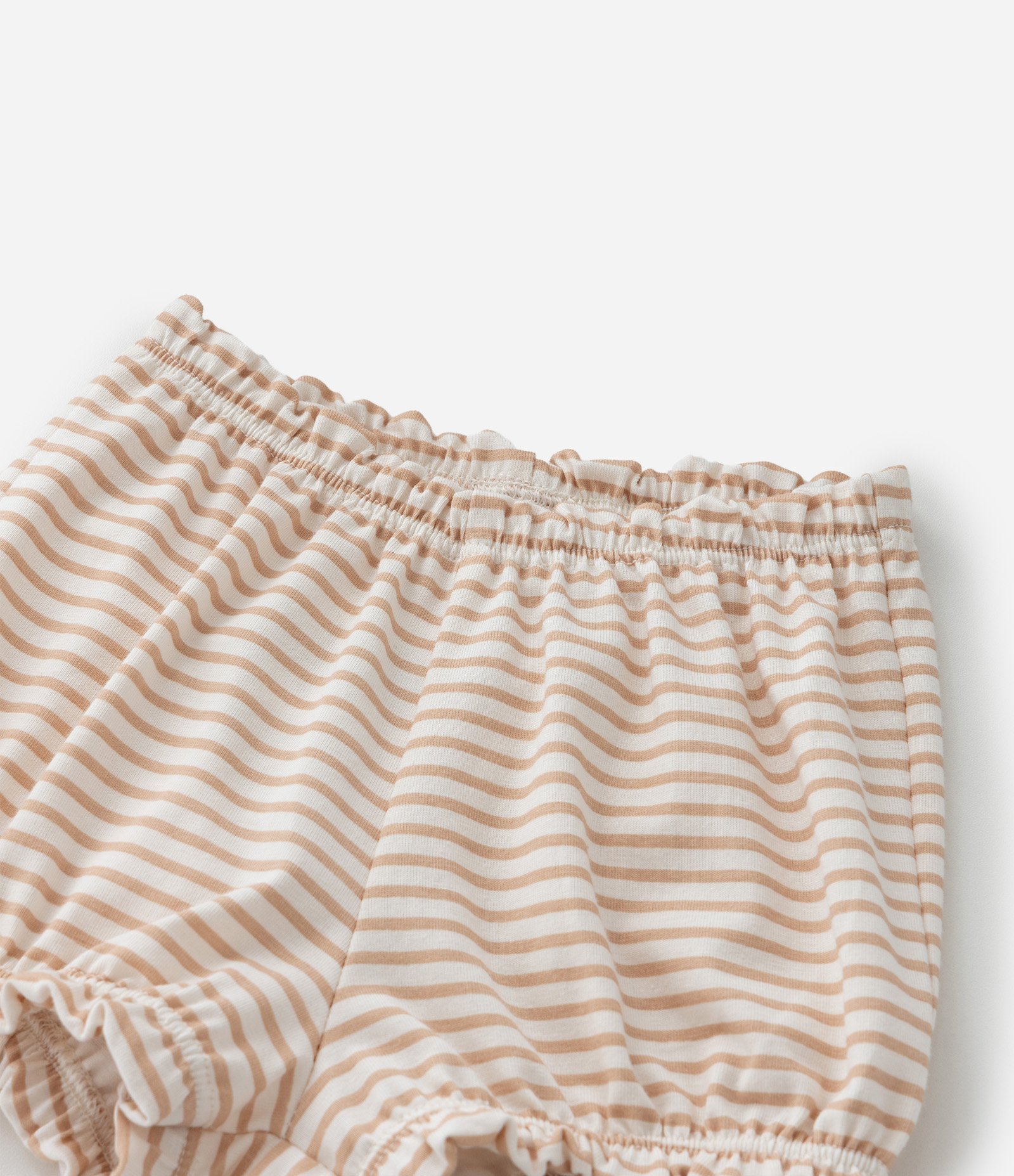 Conjunto Infantil em Malha com Lacinho e Estampa de Florzinhas - Tam 0 a 18 meses Verde 8