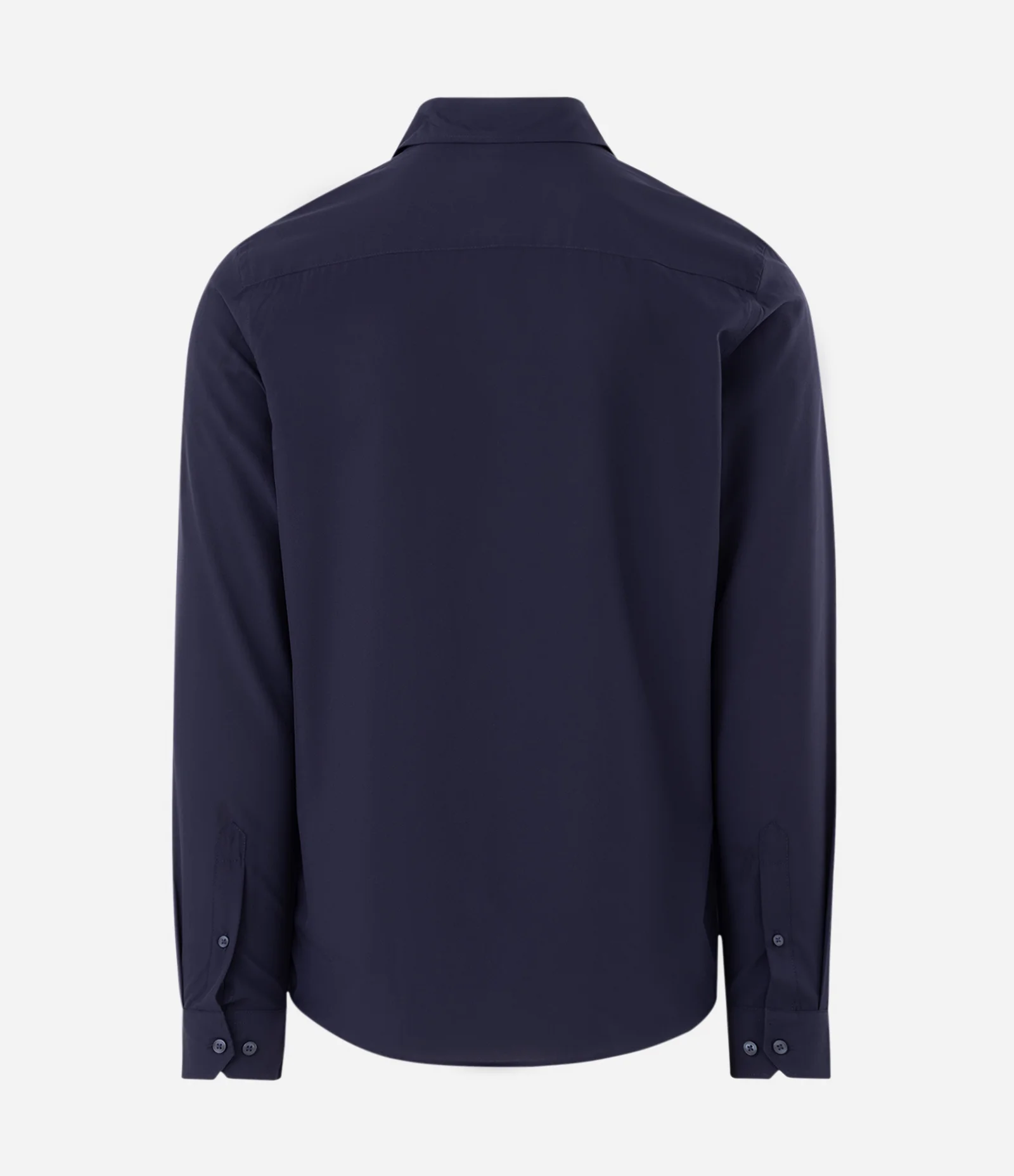 Camisa Ultraleve com Gola Clássica Azul 2