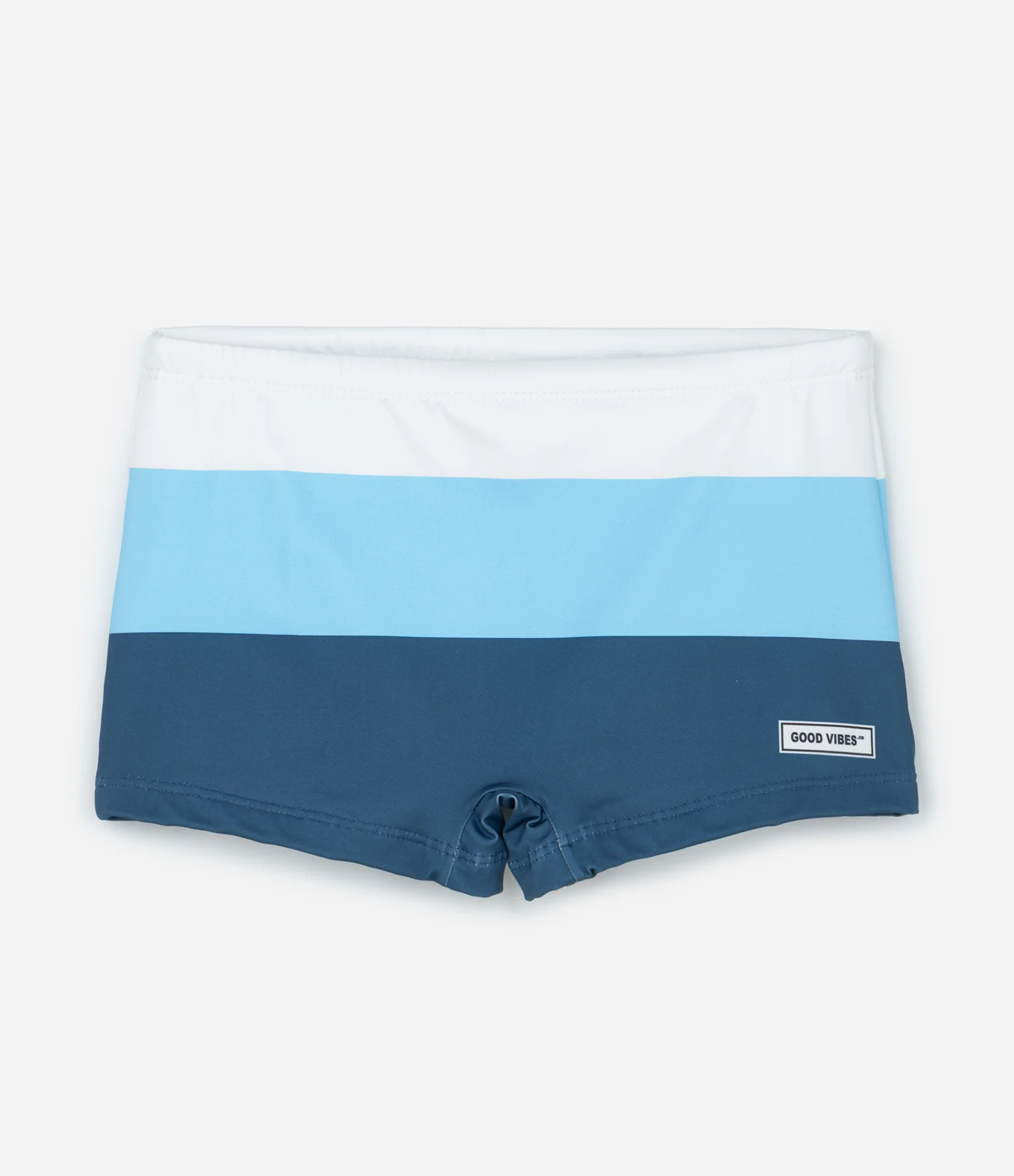 Sunga Infantil com Estampa Blocos de Cor - Tam 5 a 14 Anos Azul 1