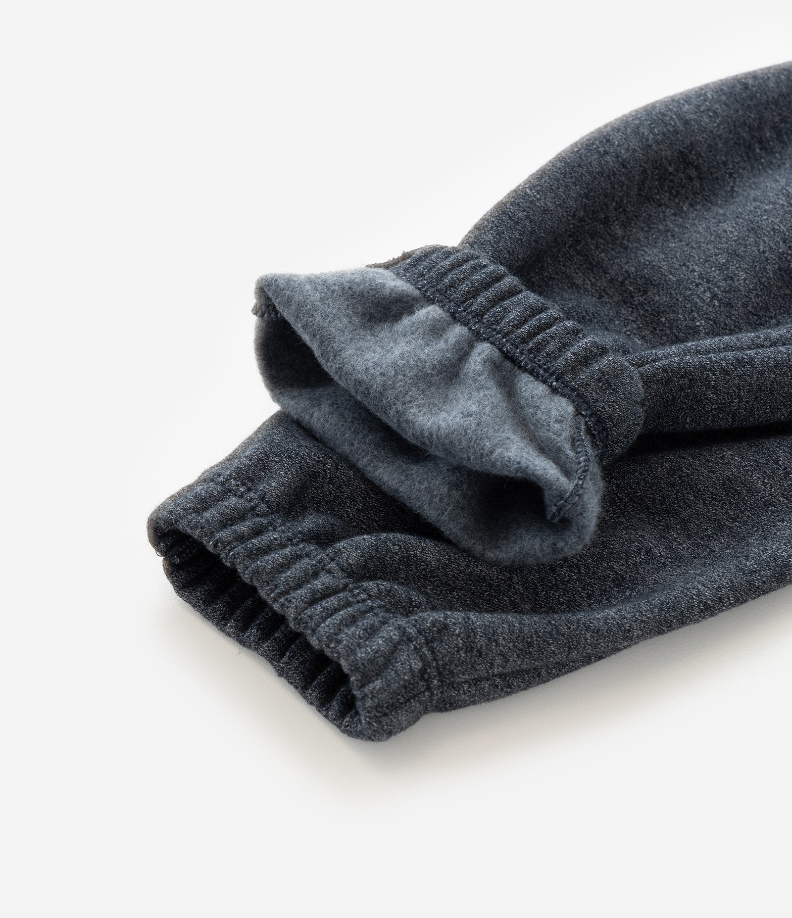 Calça Infantil em Moletom com Amarração - Tam 0 a 18 meses Cinza 4