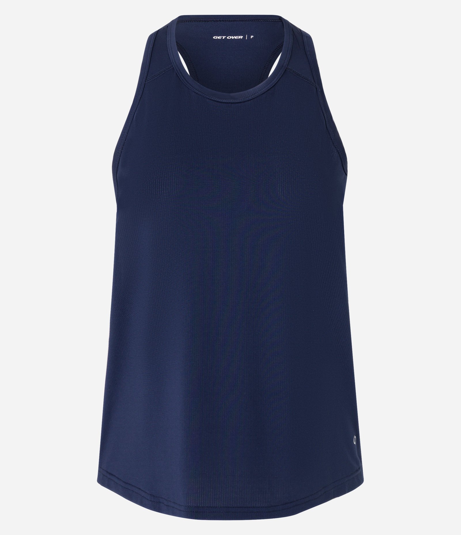 Regata Nadador Esportiva em Microfibra com Textura Azul Marinho 4