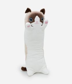 Almofada de Rolo com Forma de Gatinho Siamês