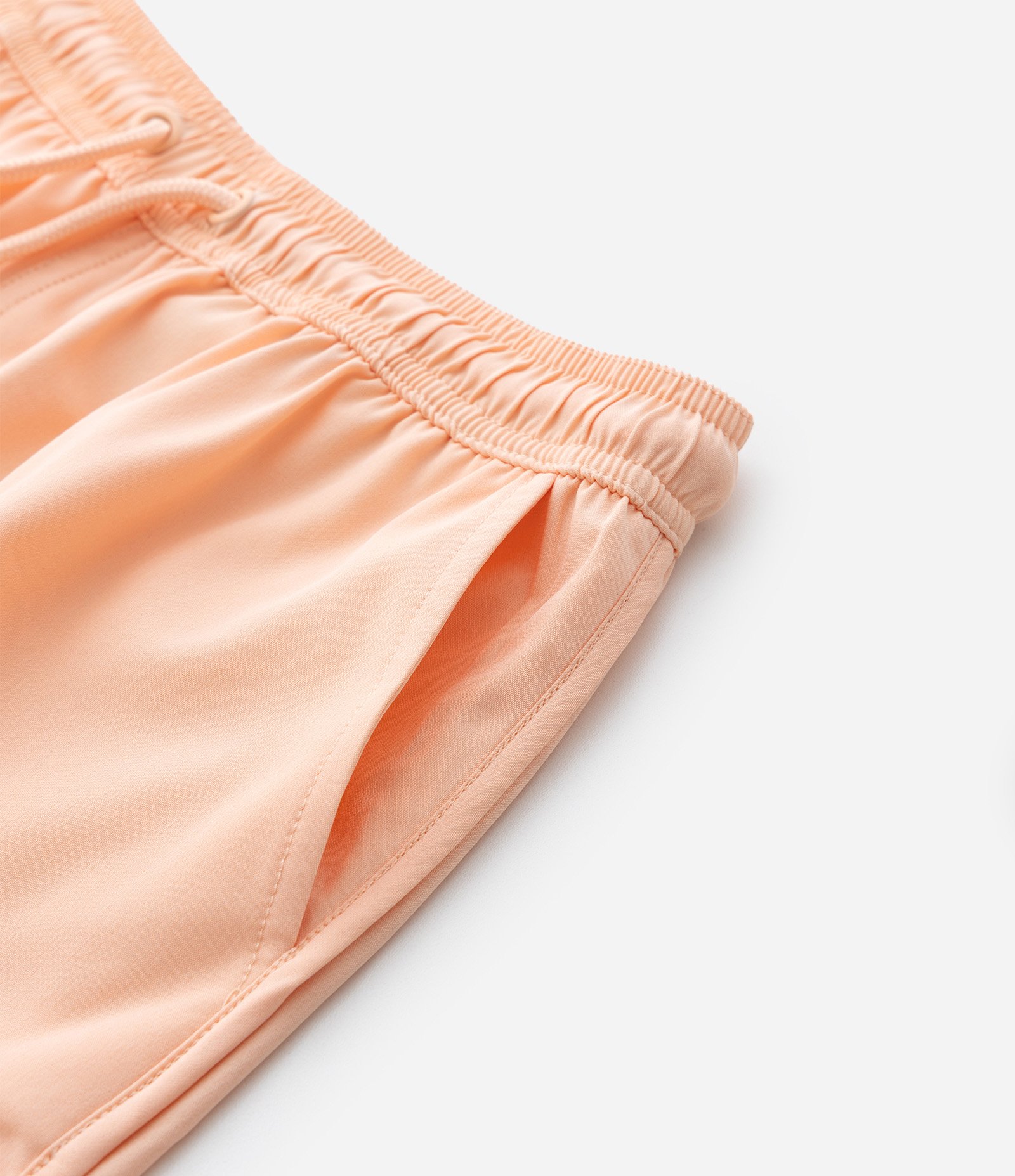 Short Runner Infantil em Microfibra com Amarração - Tam 5 a 14 Anos Laranja 3