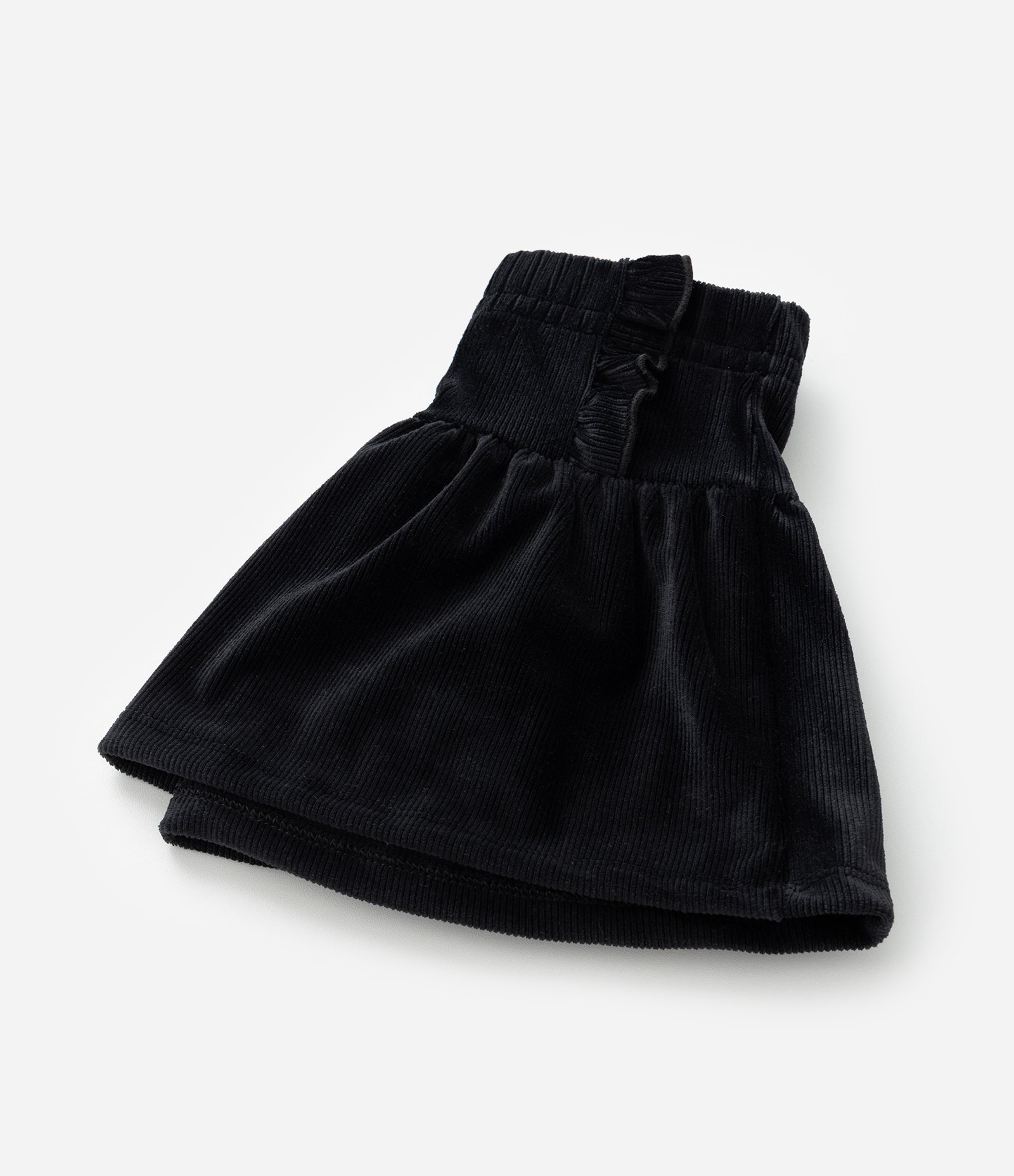 Saia Infantil em Veludo com Babadinho - Tam 1 a 6 Anos Preto 3