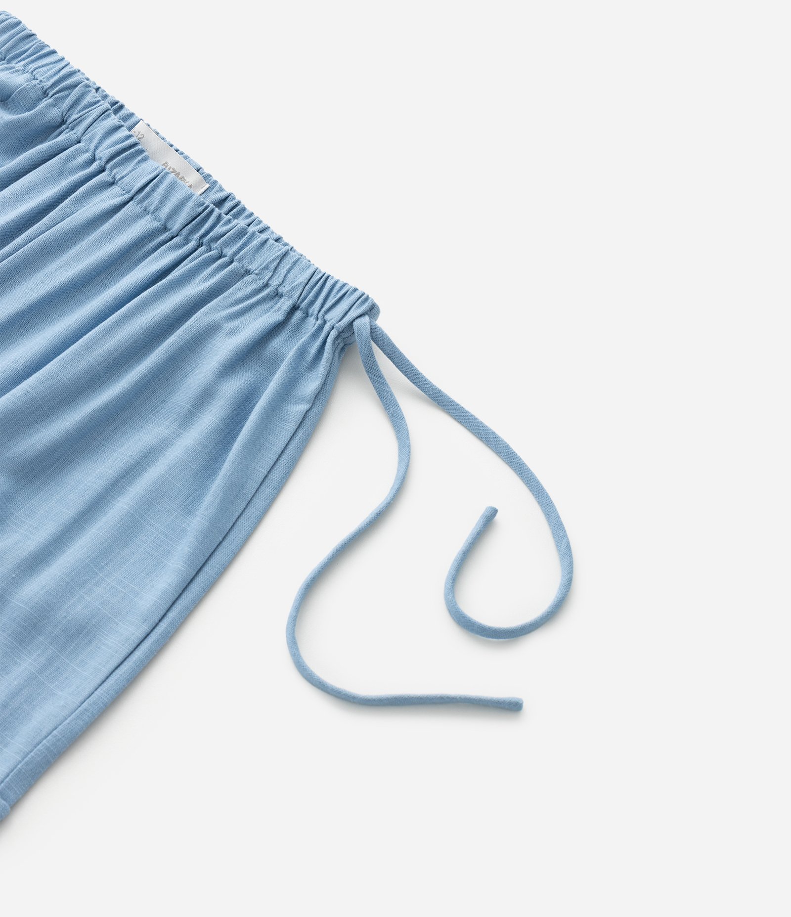 Calça Infantil Reta com Bolso Cargo - Tam 5 a 14 Anos Azul 6