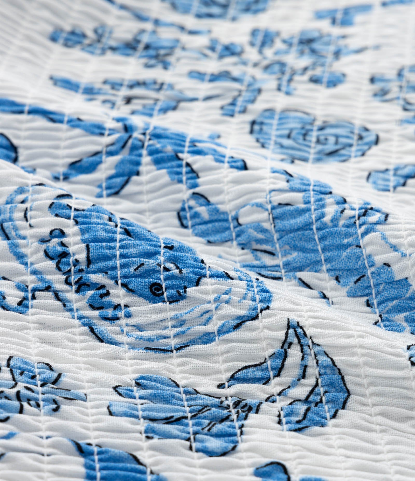 Vestido Infantil com Estampa Praiana - Tam 5 a 14 Anos Branco/Azul 4