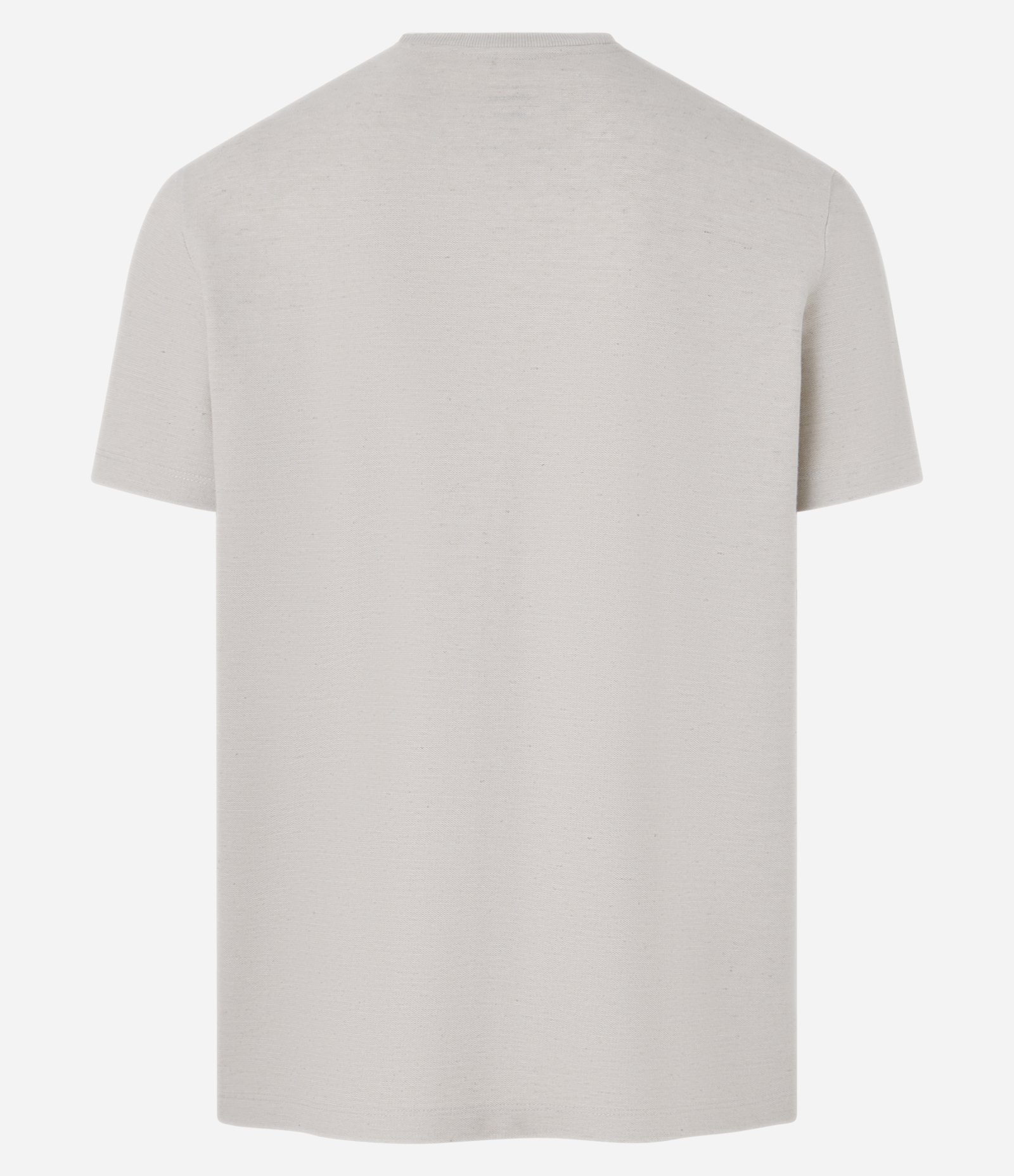 Camiseta Comfort em Algodão com Estampa de Peixe Bege 7