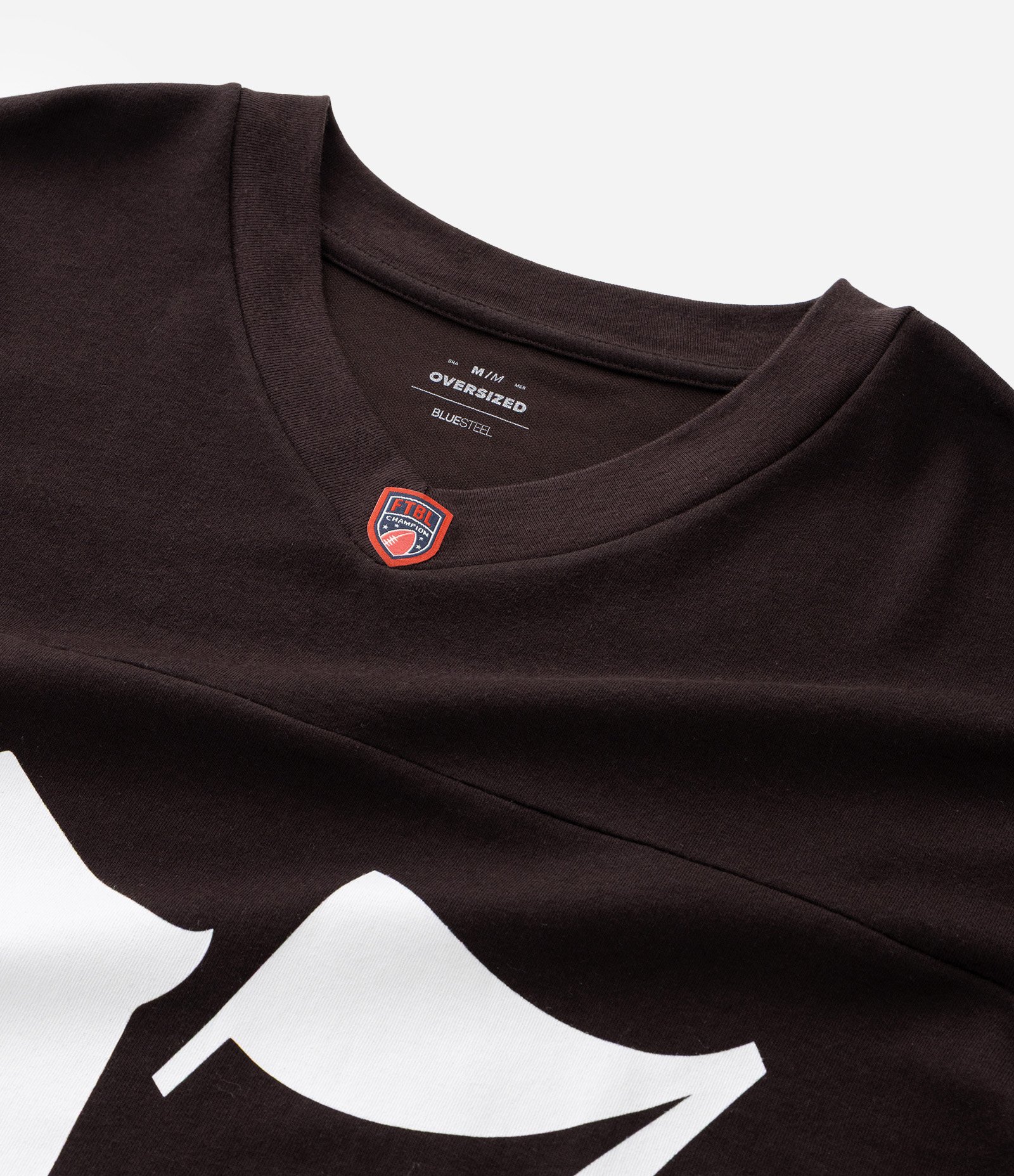 Camiseta Overboxy Sportcore Futebol Americano Marrom 12