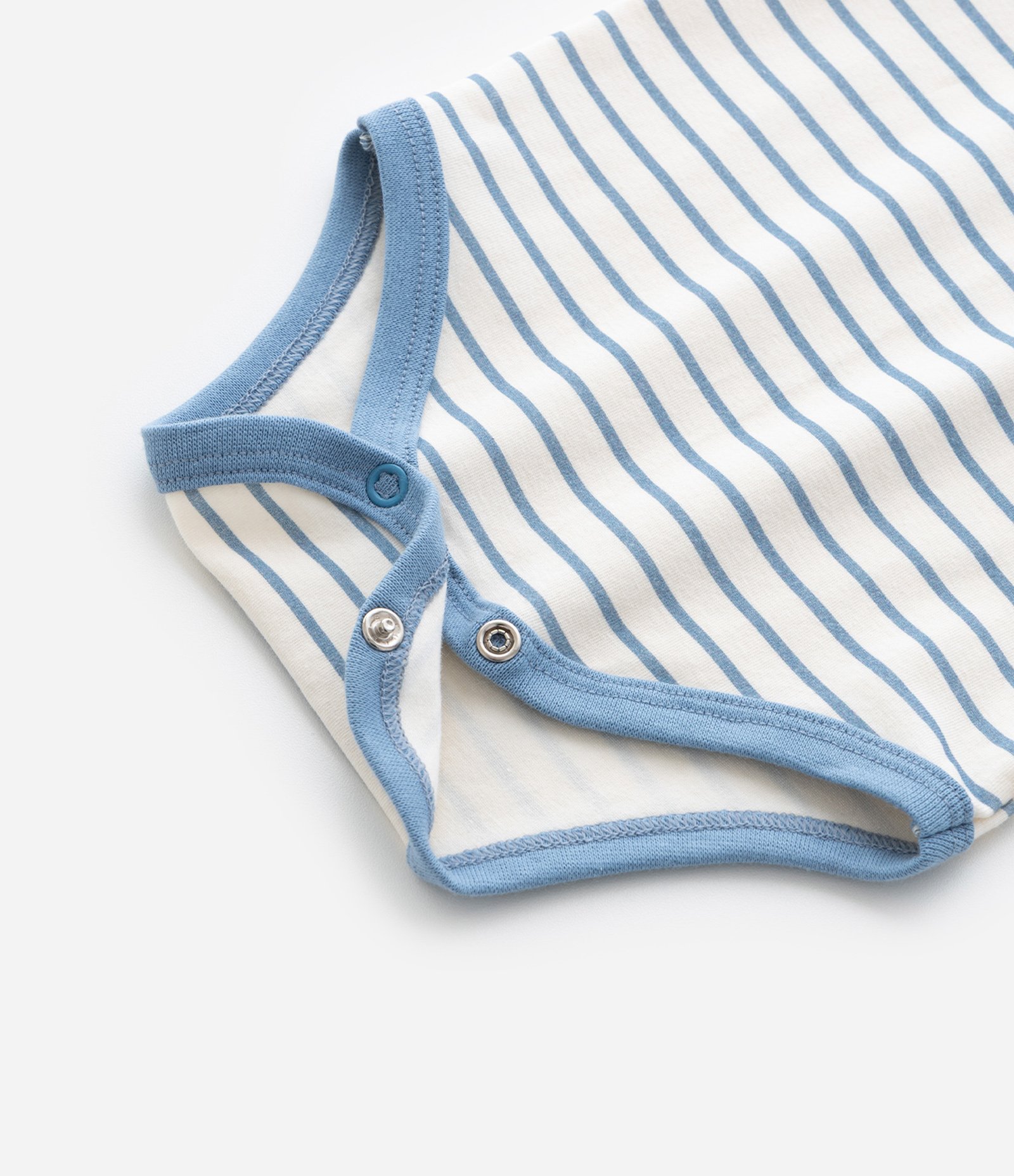 Body Infantil com Estampa Interativa Casinha Maçã - Tam 0 a 18 meses Branco/Azul 5