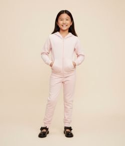 Jaqueta Infantil em Modal com Capuz - Tam 5 a 14 Anos