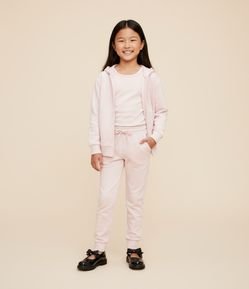 Calça Jogger Infantil em Modal Básica - Tam 5 a 14 Anos