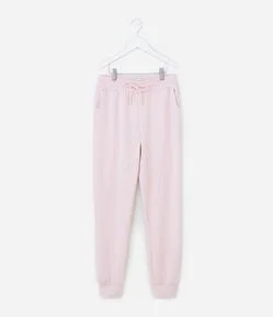 Calça Jogger Infantil em Modal Básica - Tam 5 a 14 Anos