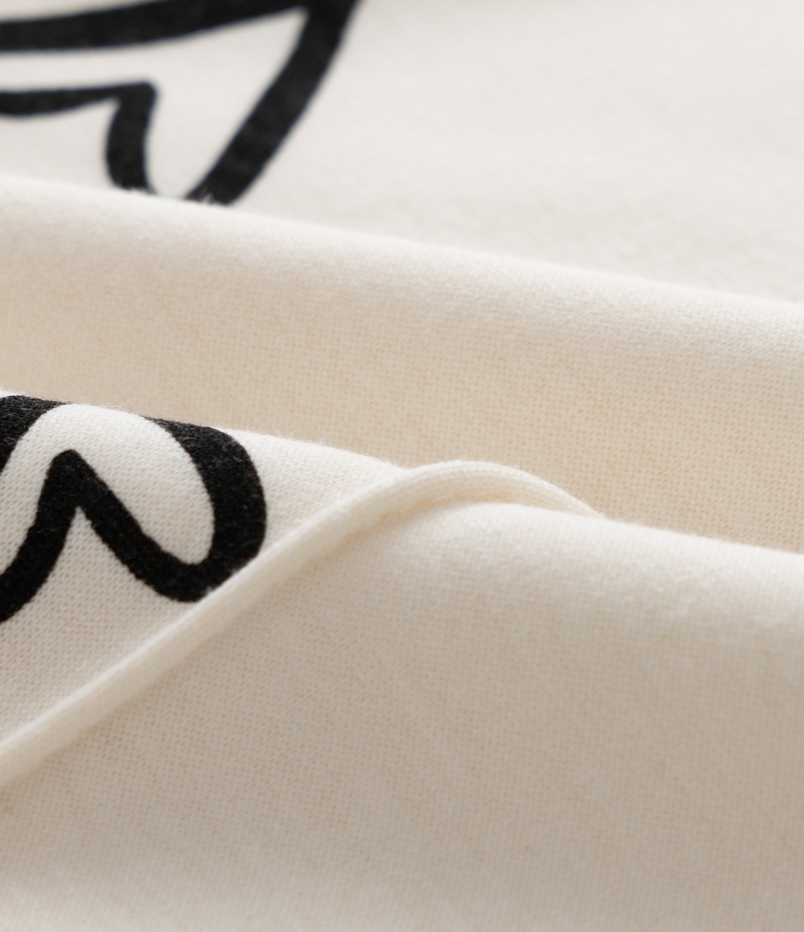 Calça Infantil Wide Leg com Estampa de Corações - Tam 5 a 14 Anos Bege 3