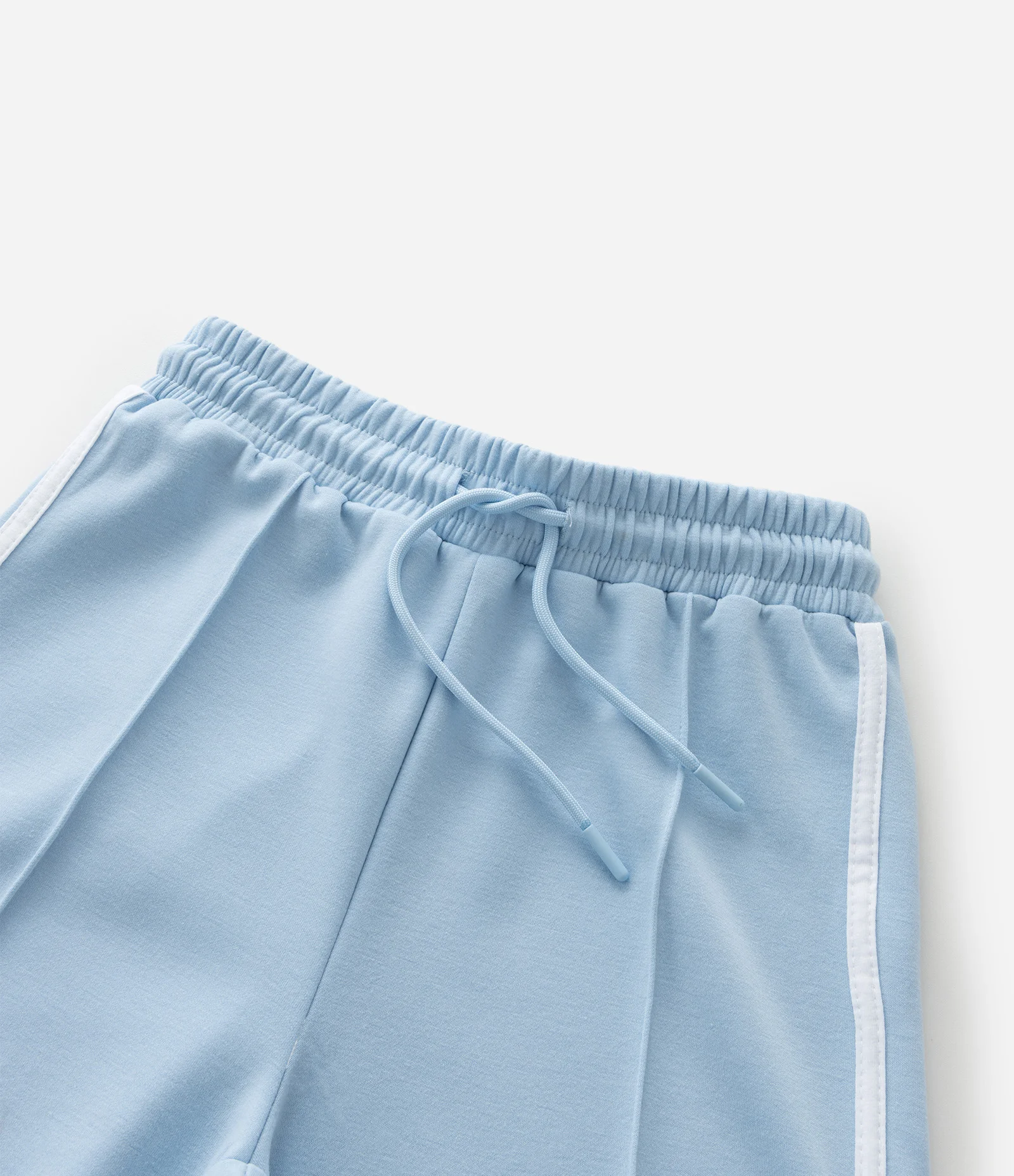 Calça Infantil Wide Leg com Listra Lateral - Tam  5 a  14 Anos Azul 5