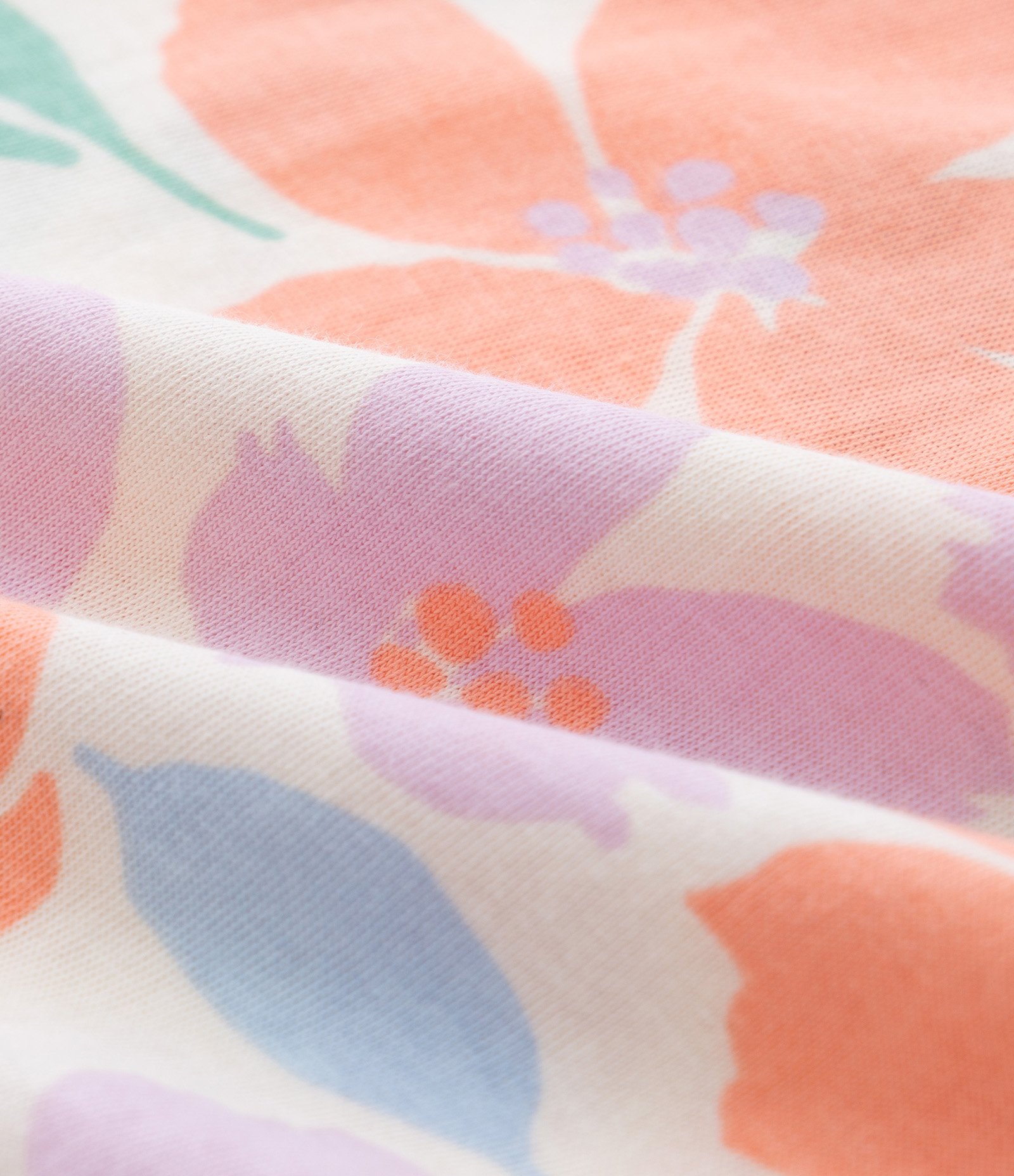 Vestido Infantil com Estampa Floral - Tam 5 a 14 Anos Bege 3