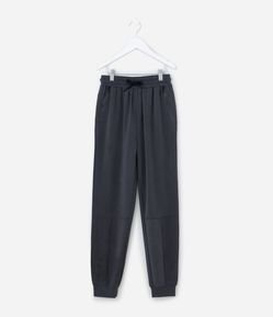 Calça Infantil em Moletom com Bolso - Tam 5 a 14 Anos