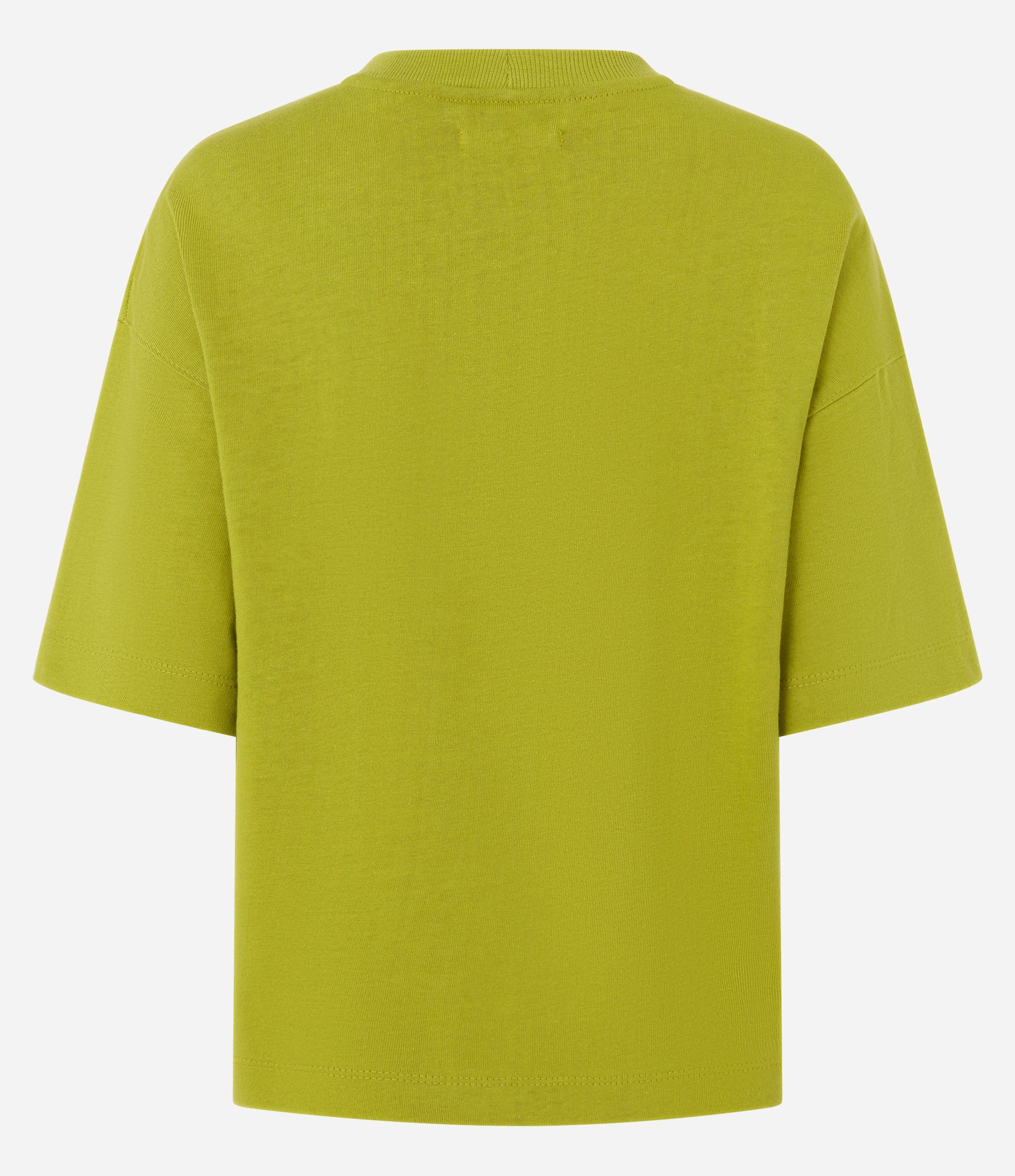 Camiseta em Malhão com Lettering Happy Hour Verde 6