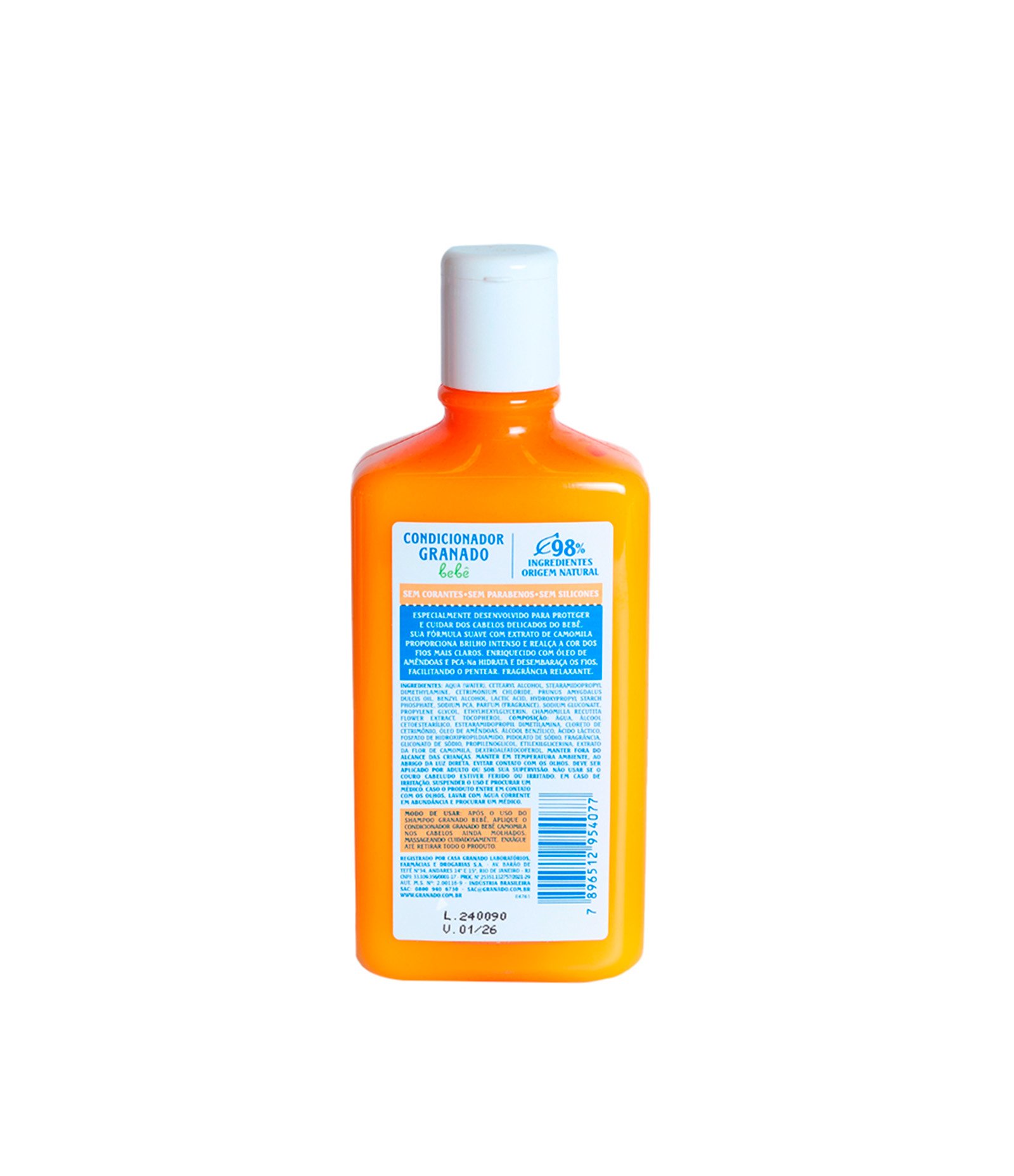 Condicionador Bebê Camomila Granado 250ml 2