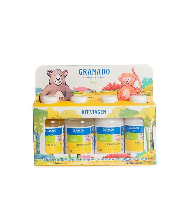 Kit Viagem do Bebe 4X60ml Granado