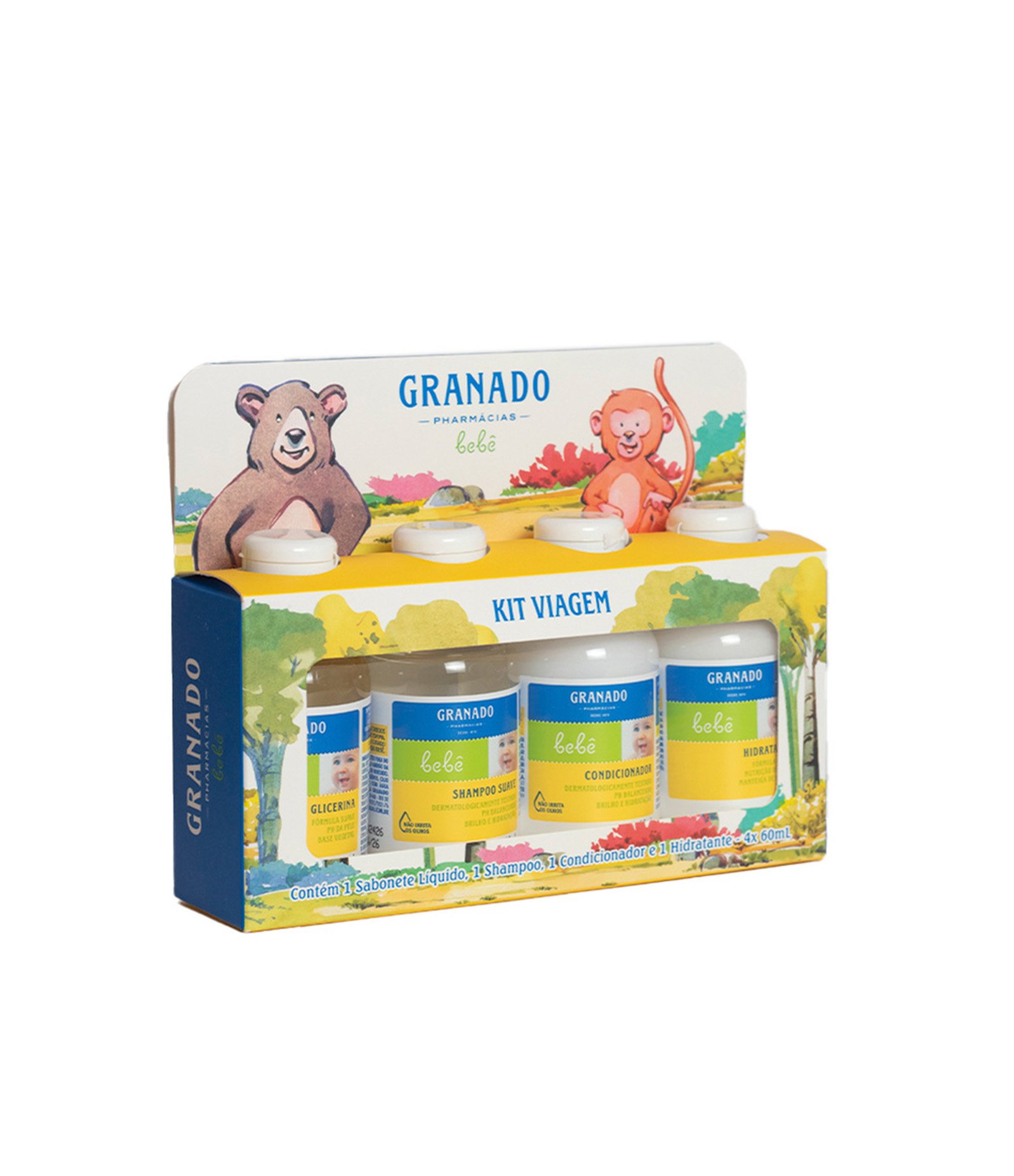 Kit Viagem do Bebe 4X60ml Granado KIT 2