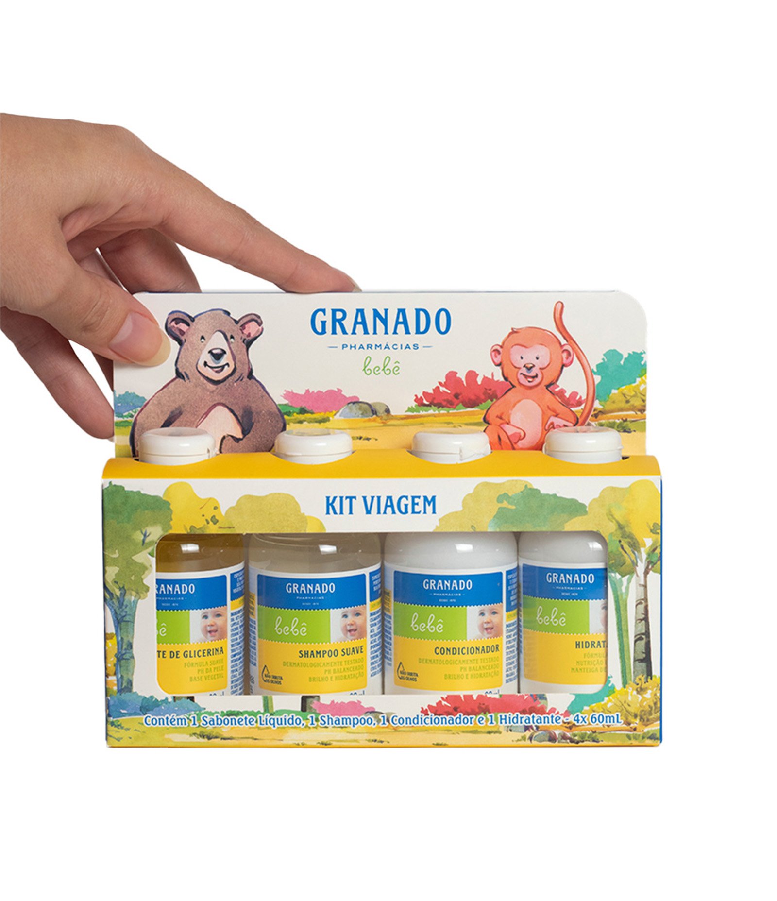 Kit Viagem do Bebe 4X60ml Granado KIT 3