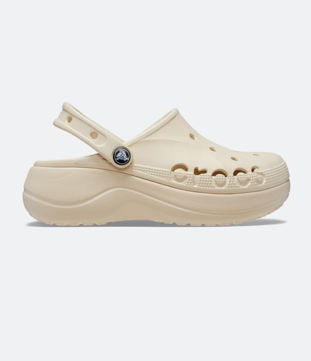 Sandália Babuche Crocs Plataforma