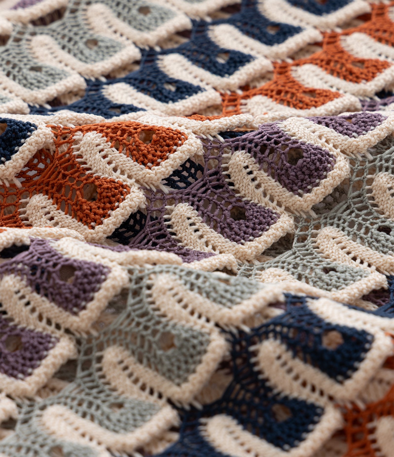 Camisa Polo Comfort em Jacquard com Textura Ondulada Bege 9