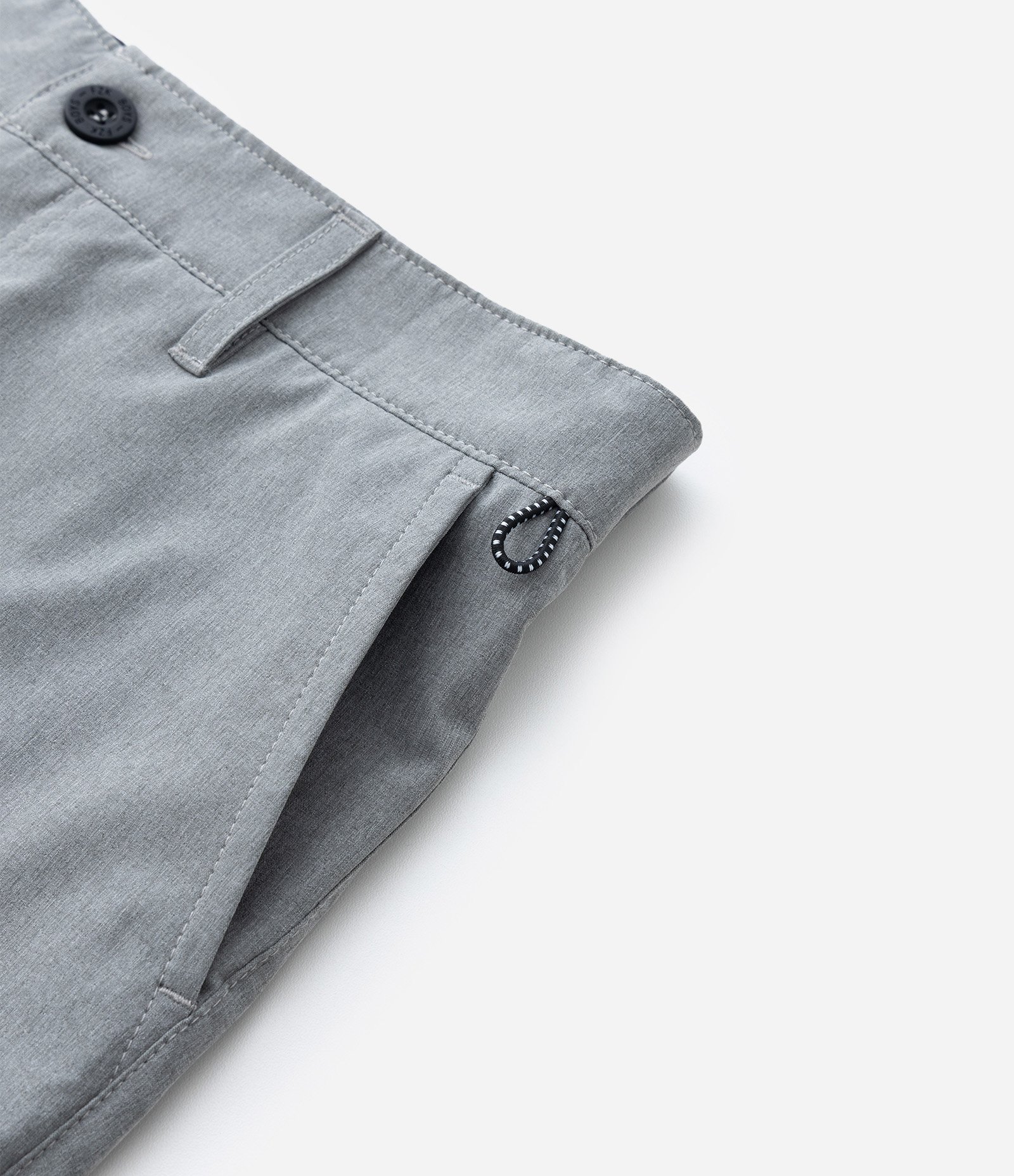 Bermuda Infantil em Microfibra com Bolsinhos - Tam 5 a 14 Anos Cinza 6