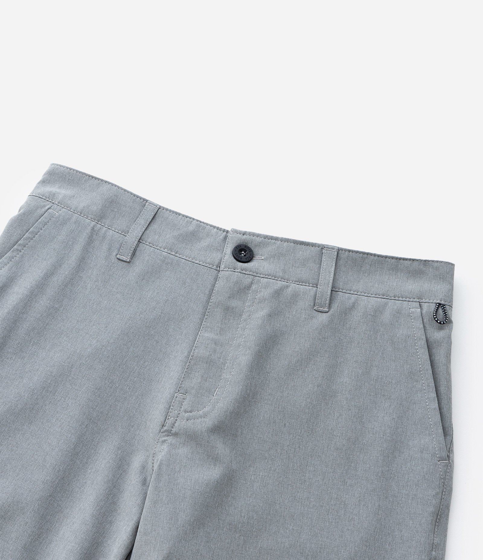 Bermuda Infantil em Microfibra com Bolsinhos - Tam 5 a 14 Anos Cinza 7