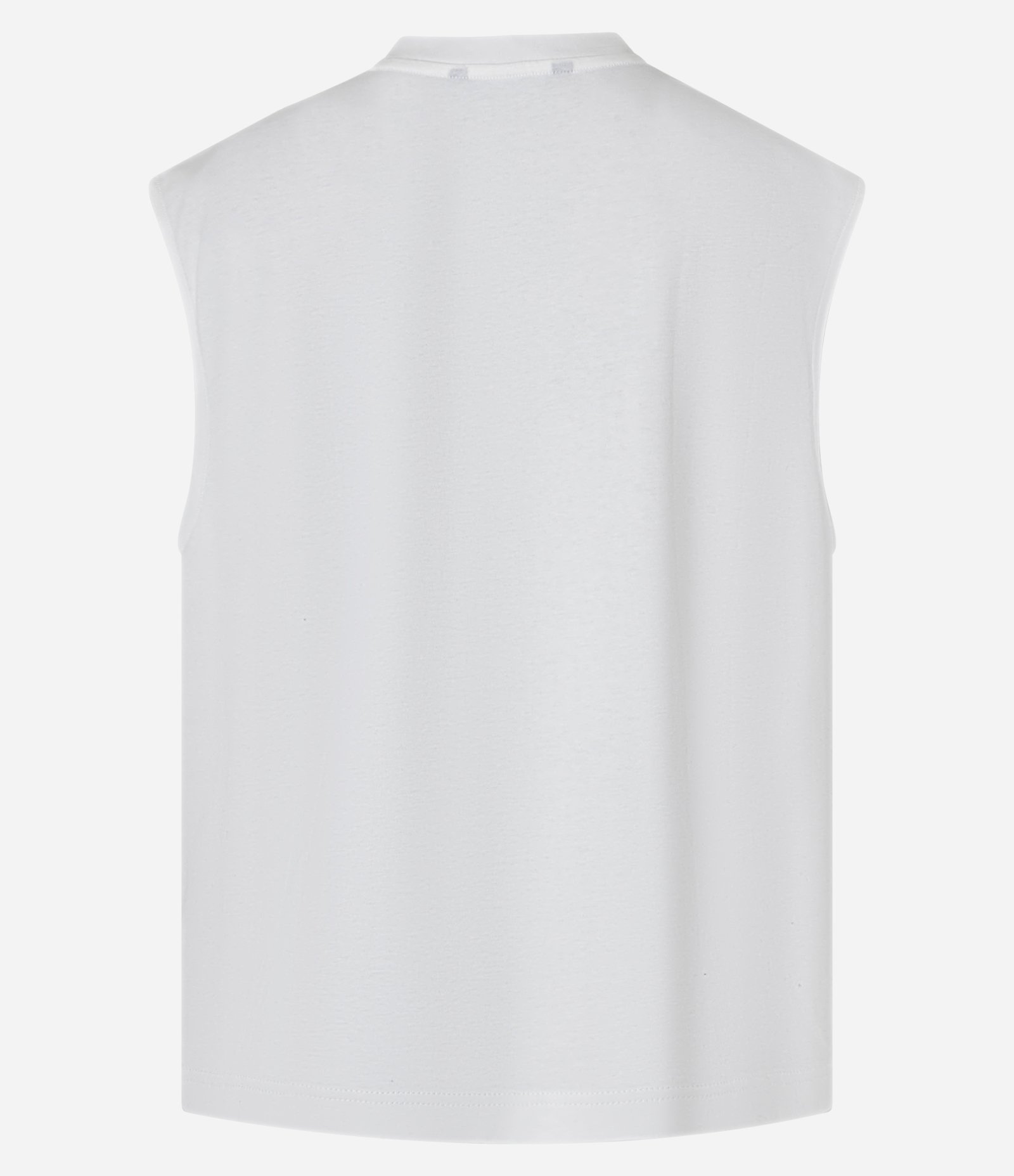 Regata com Frente em Linho e Costas em Malhão Branco 7