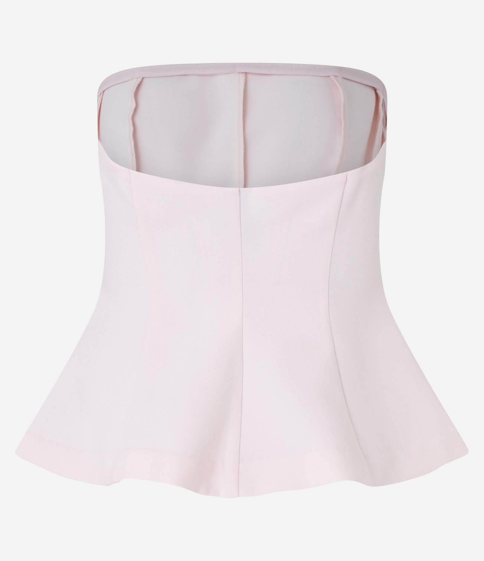 Blusa Peplum em Viscose Alfaiatada Rosa 6