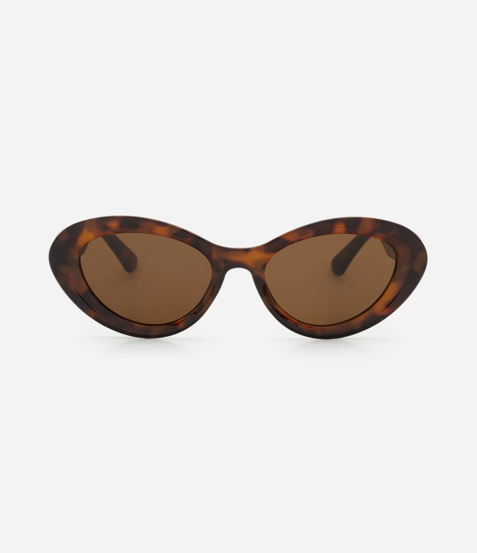 Óculos de Sol Gateado com Estampa Animal Print Marrom 2