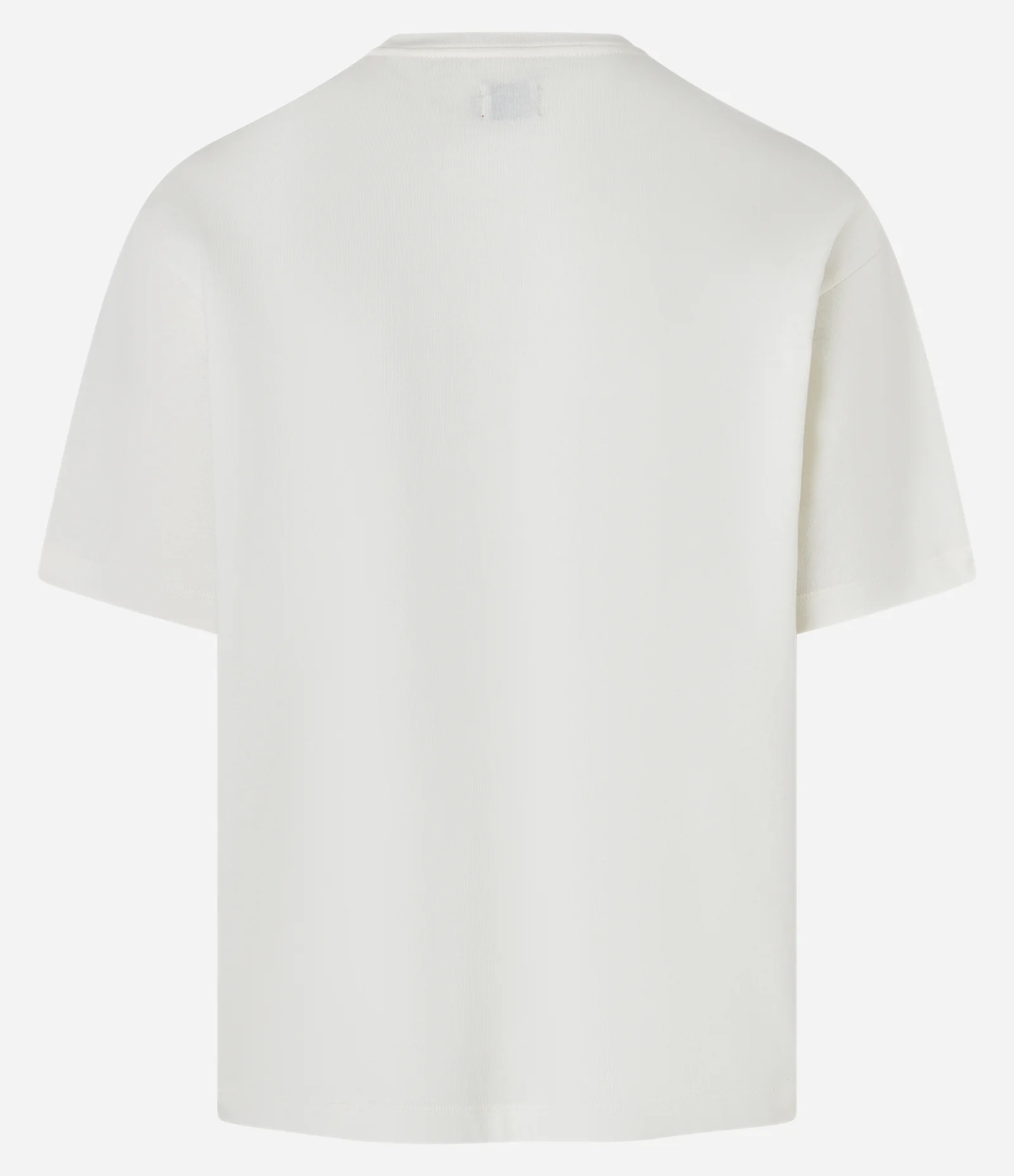 Camiseta Boxy em Algodão com Aplicação Localizada Carta de Reis Bege 2