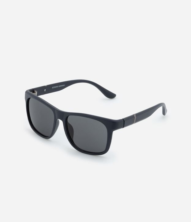 Óculos Quadrado com Lente Fumê Degradê