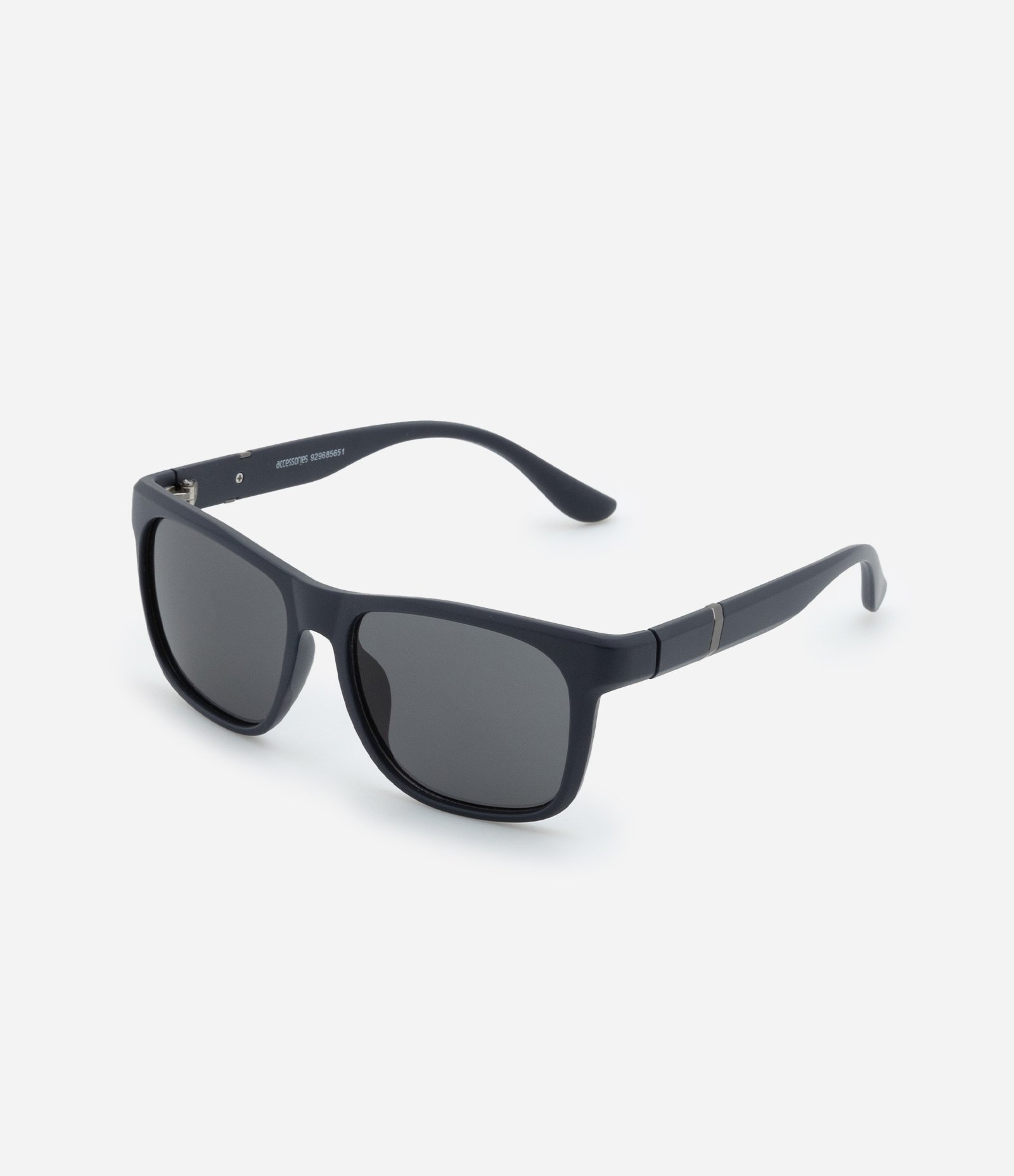 Óculos Quadrado com Lente Fumê Degradê Azul Escuro 1