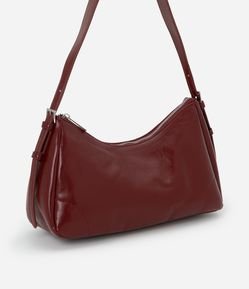 Bolsa Shoulder Média com Detalhe de Cinto Lateral