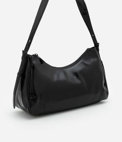Bolsa Shoulder Média com Detalhe de Cinto Lateral